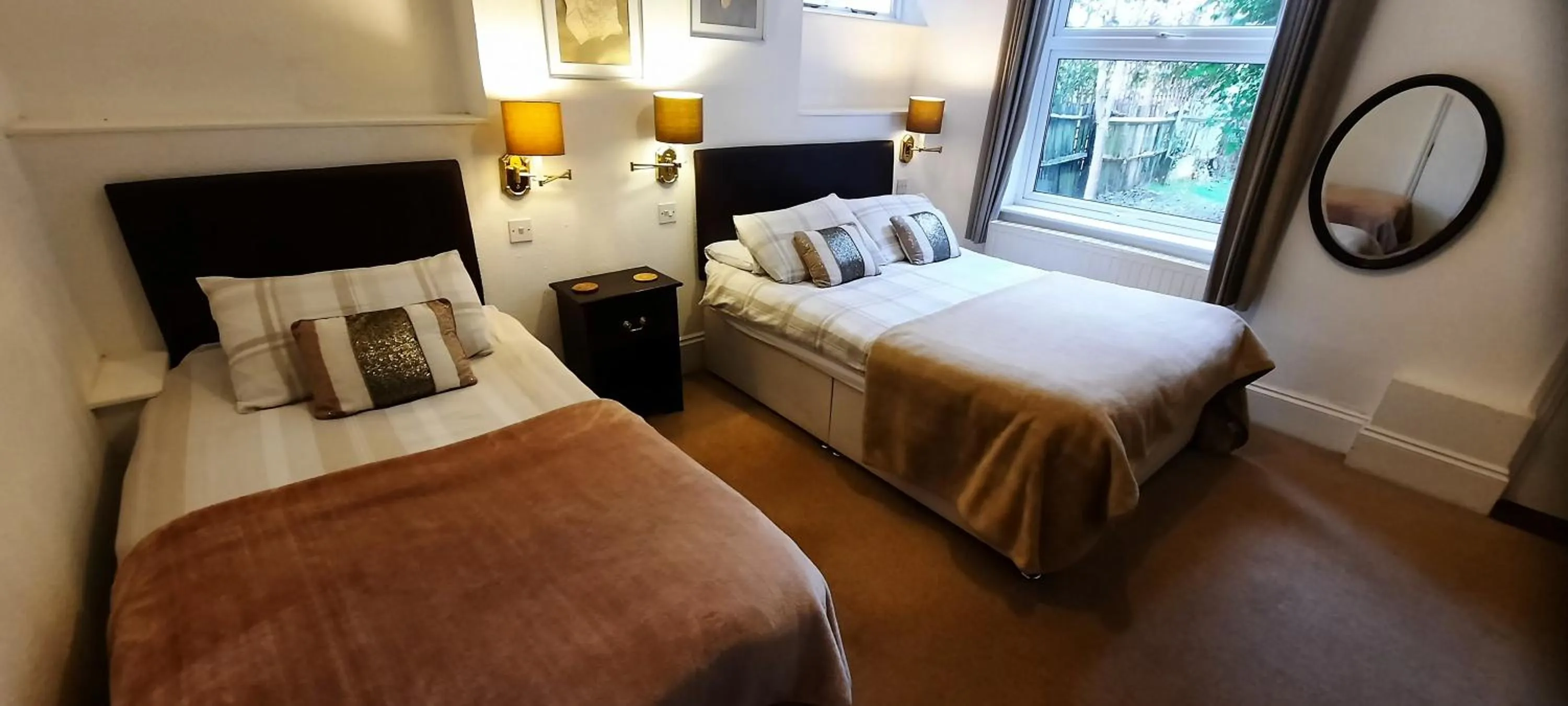 Bed in Colebrook Guest House