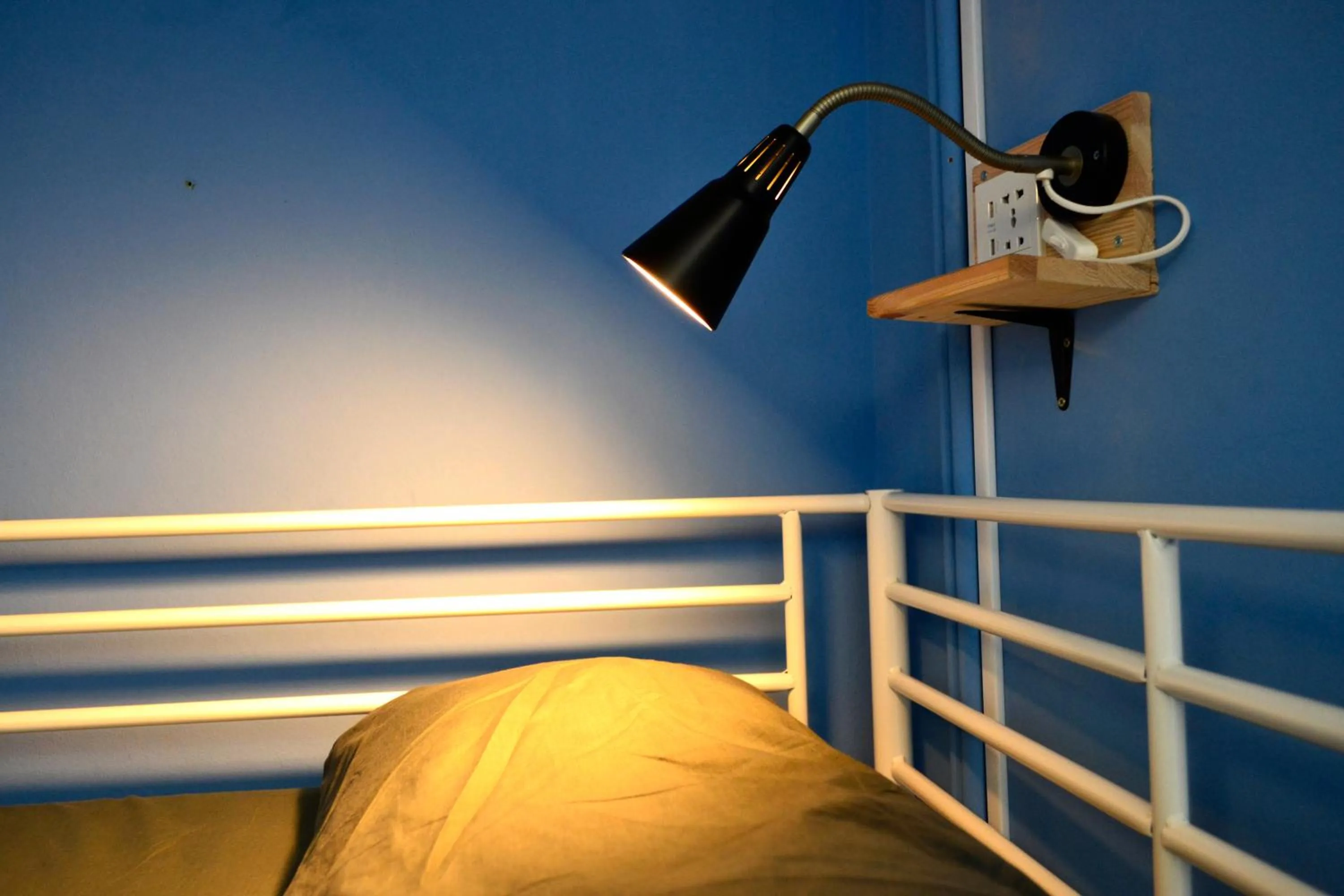 Decorative detail, Bed in Albergue O Fogar de Teodomiro