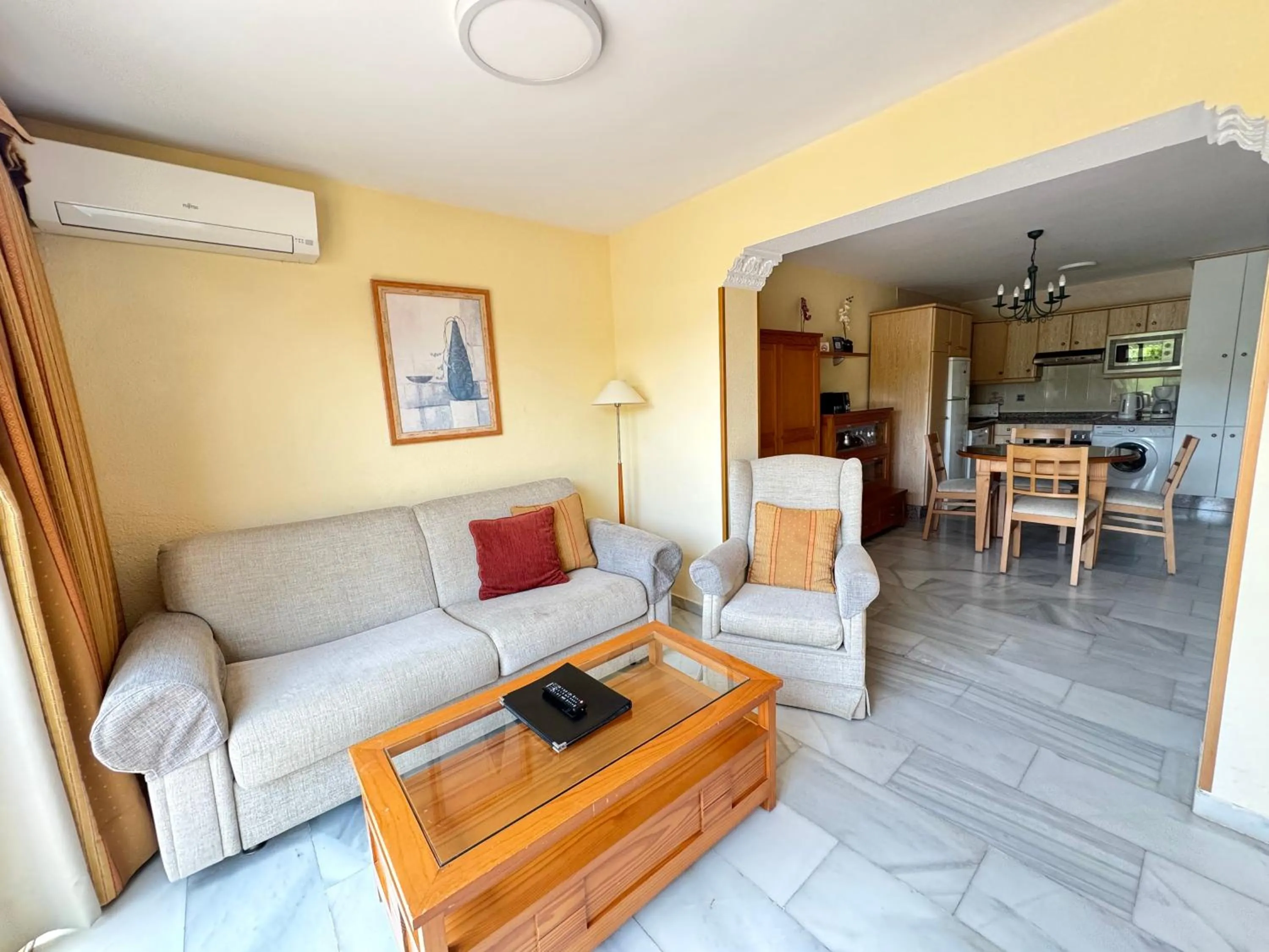 Living room in Macdonald Leila Playa Resort