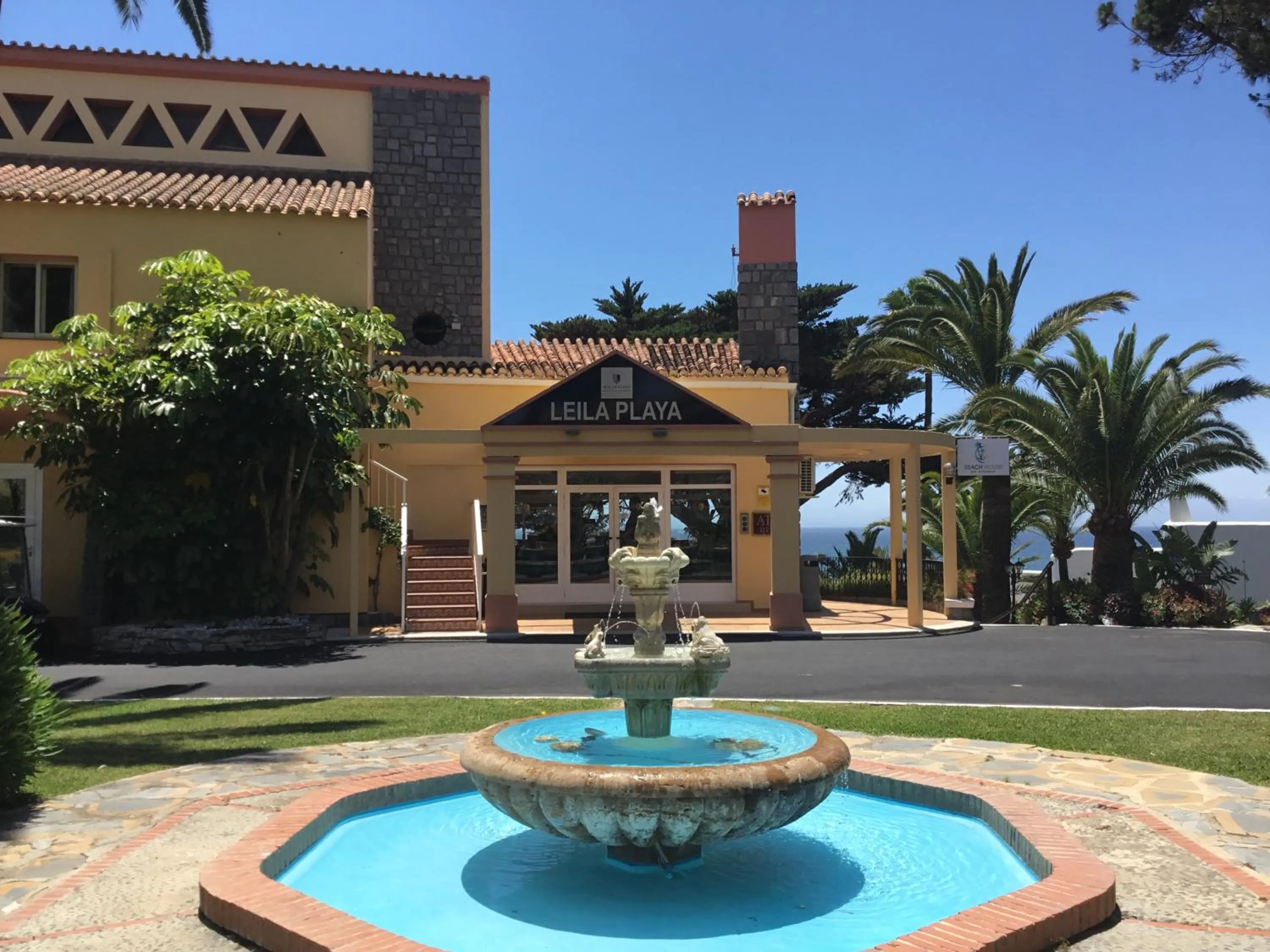 Facade/entrance in Macdonald Leila Playa Resort