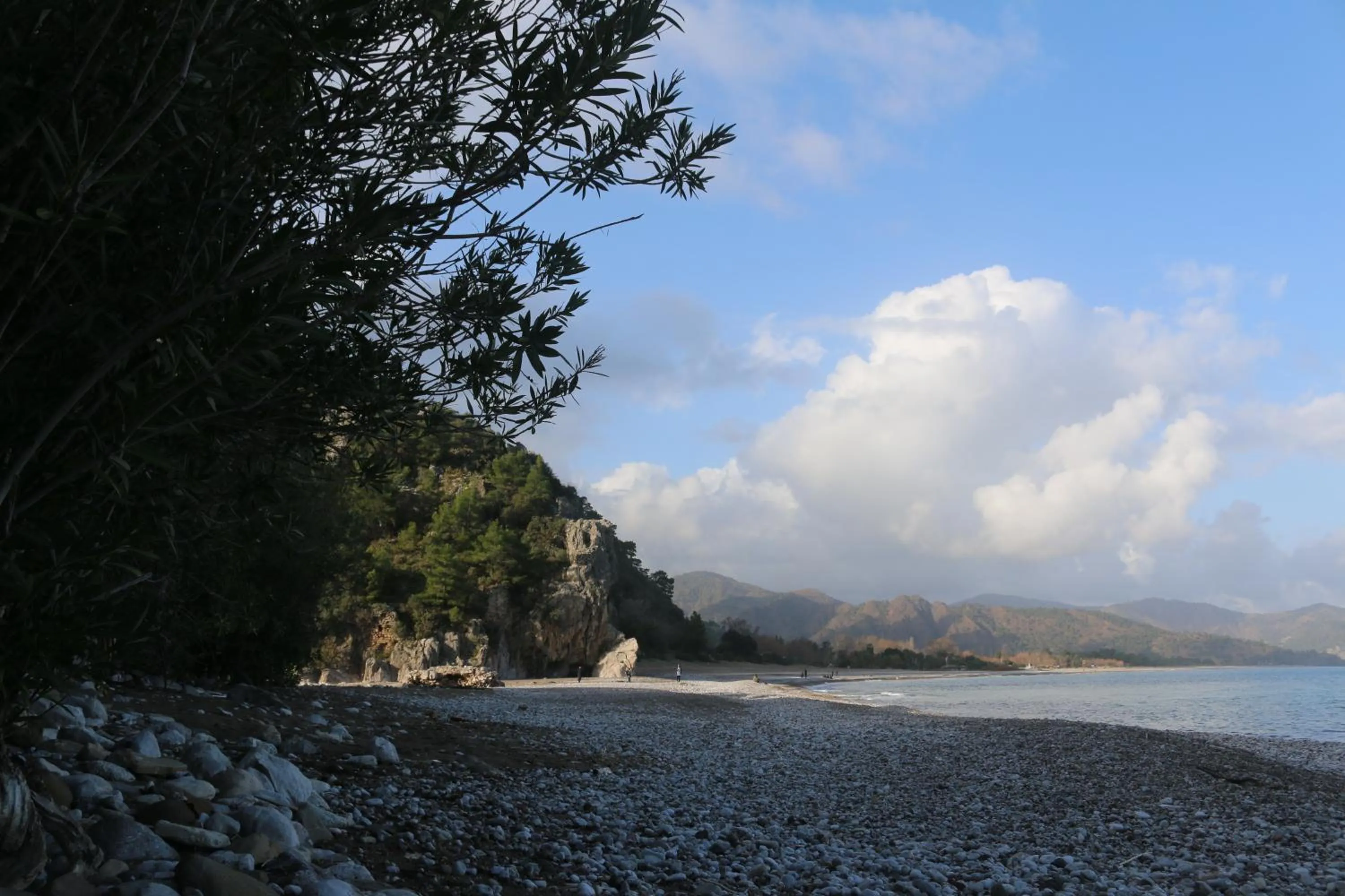 Beach in Olympos Camlık Pension