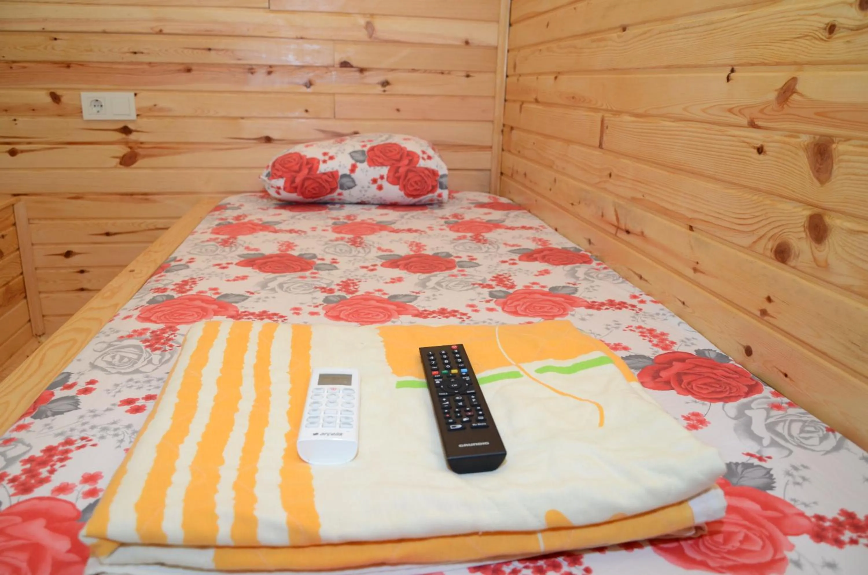 Bed in Olympos Camlık Pension