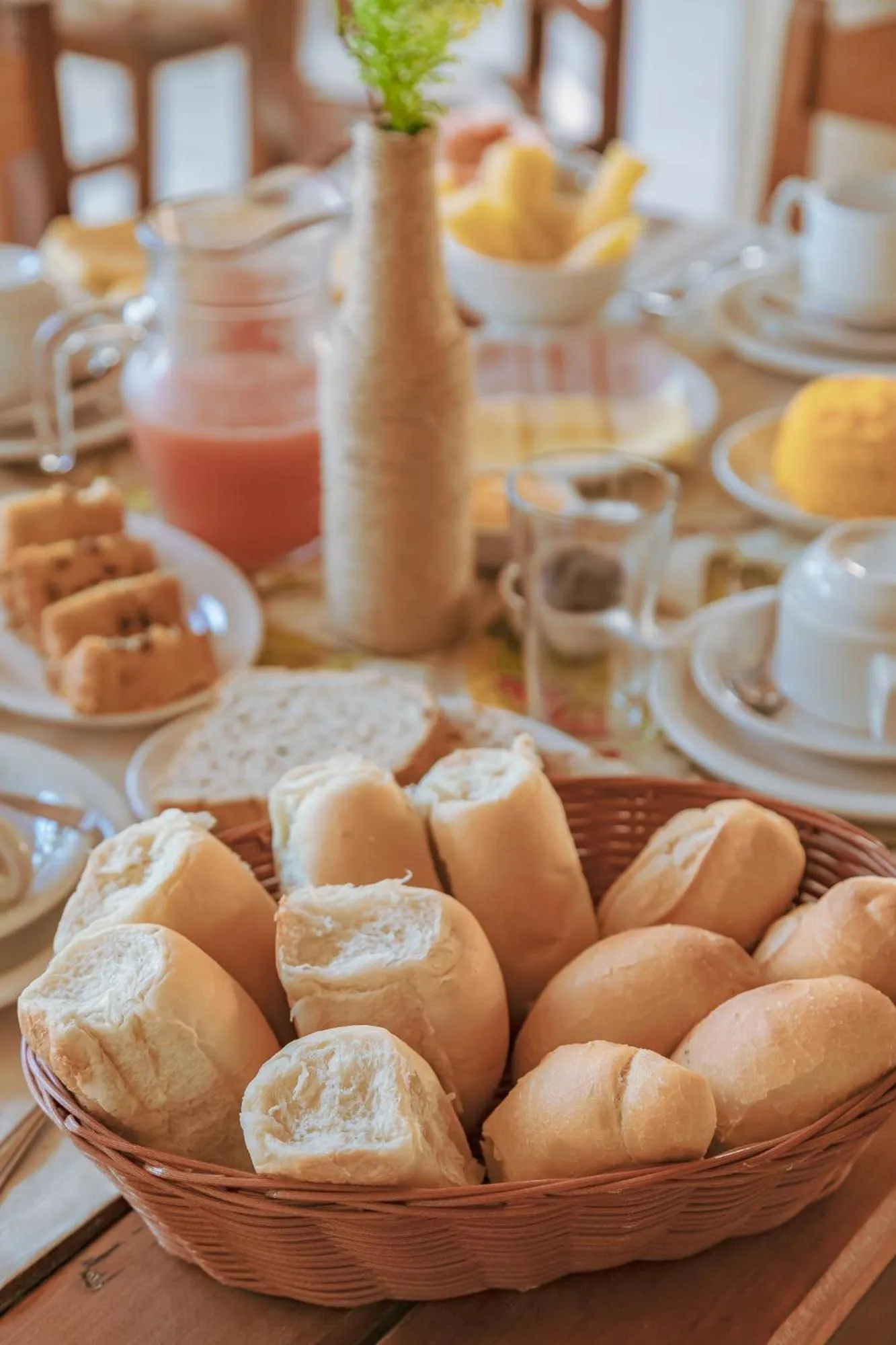 Buffet breakfast in Pousada Porto Da Barra