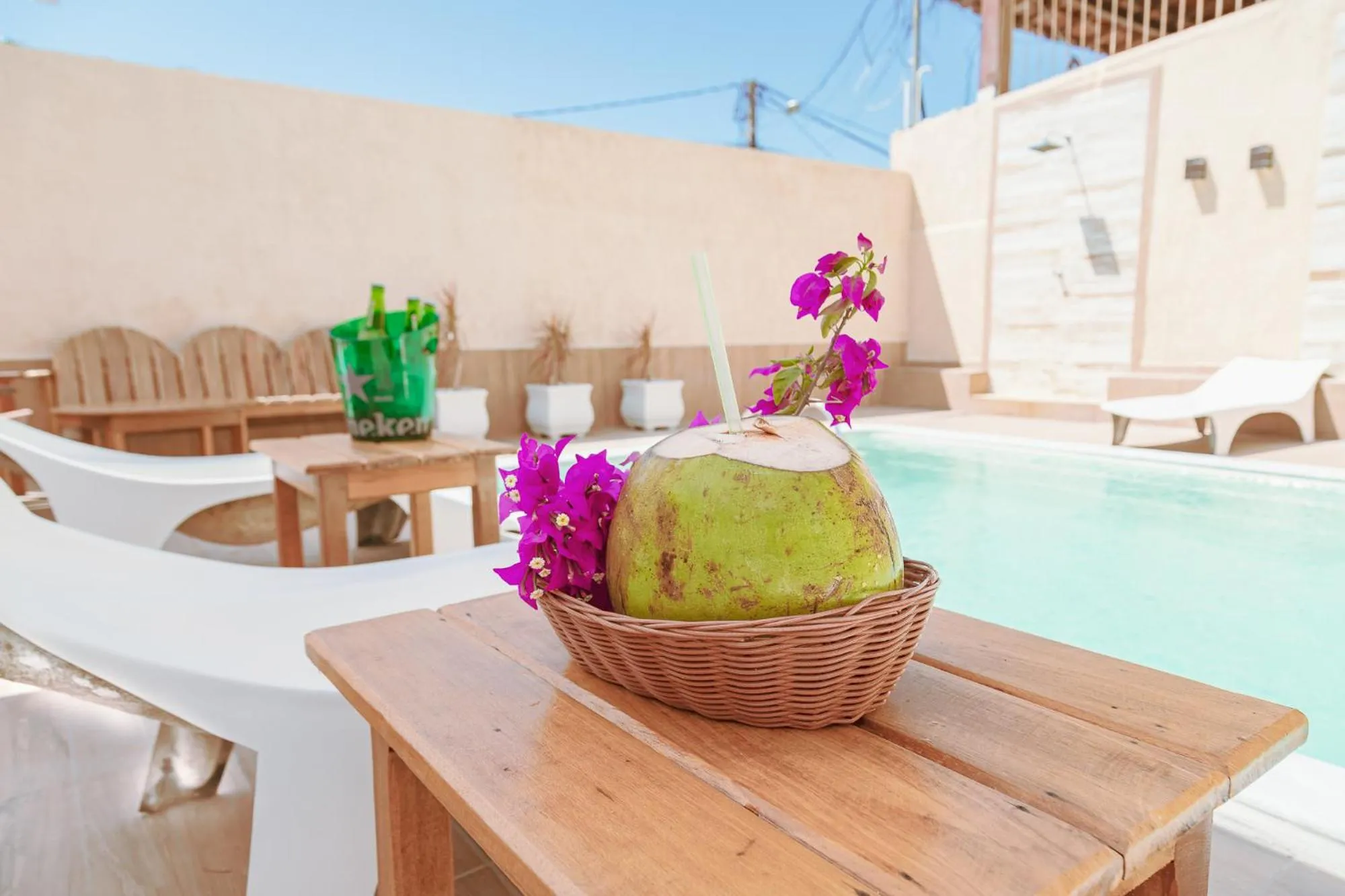 Swimming pool in Pousada Porto Da Barra