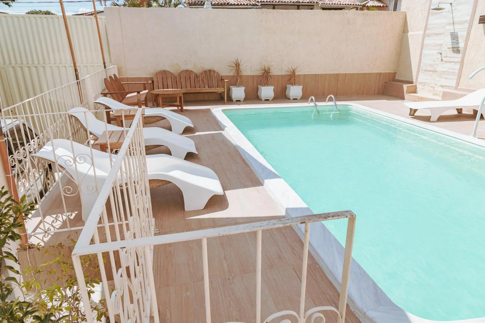 Swimming pool in Pousada Porto Da Barra