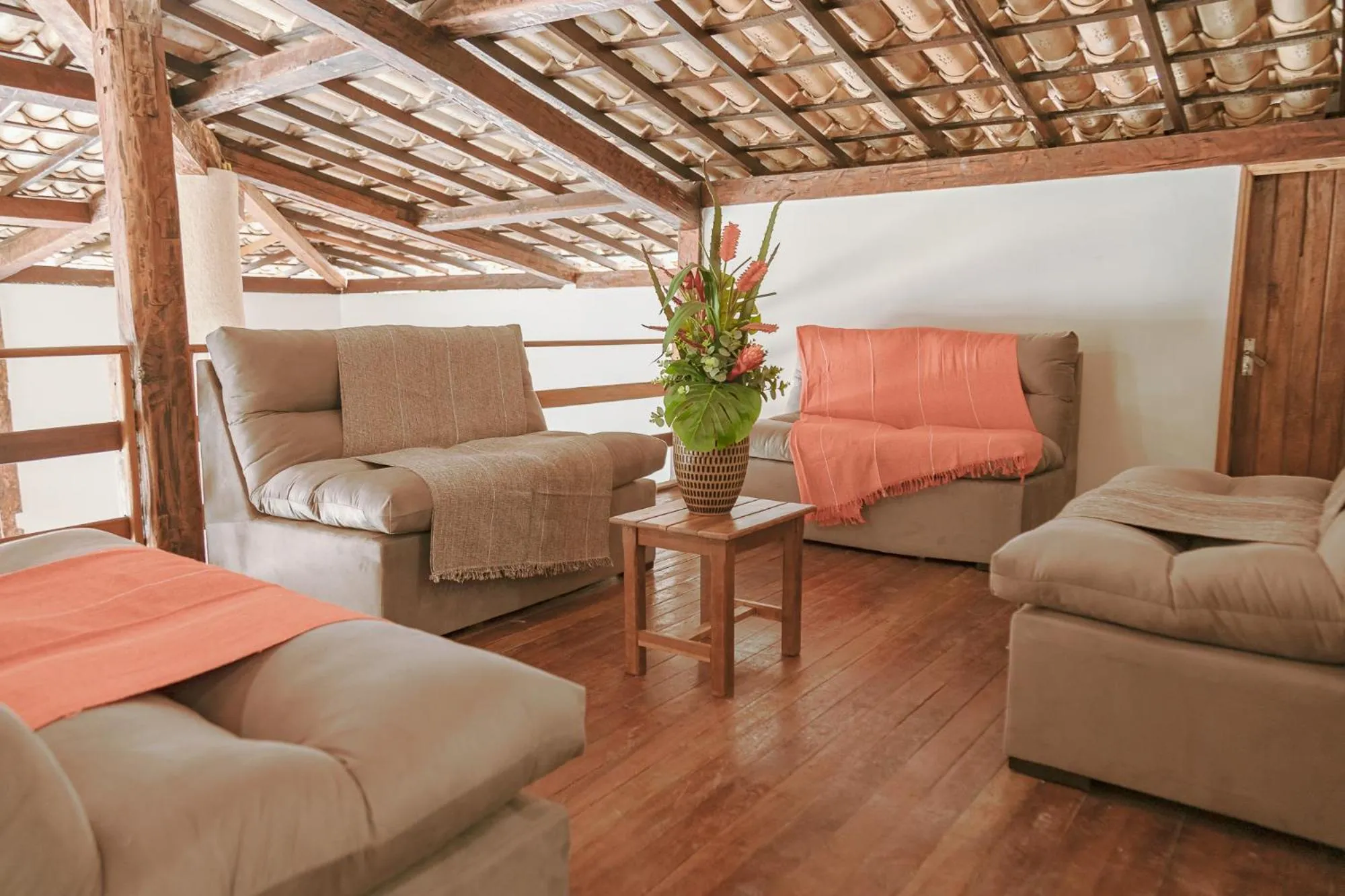 Balcony/Terrace in Pousada Porto Da Barra