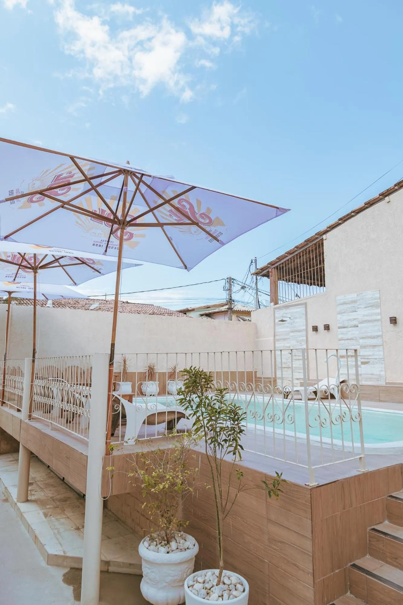 Swimming pool in Pousada Porto Da Barra