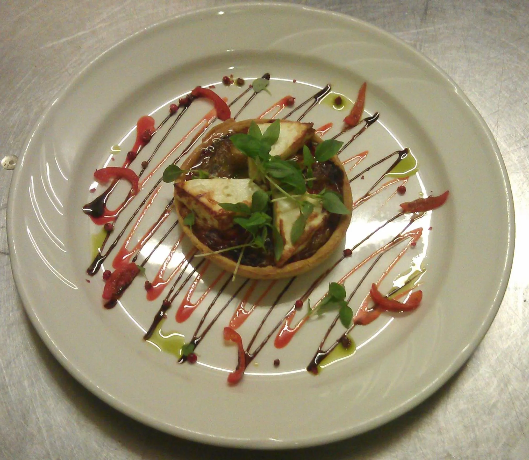 Food close-up in Bishopsgate House Hotel