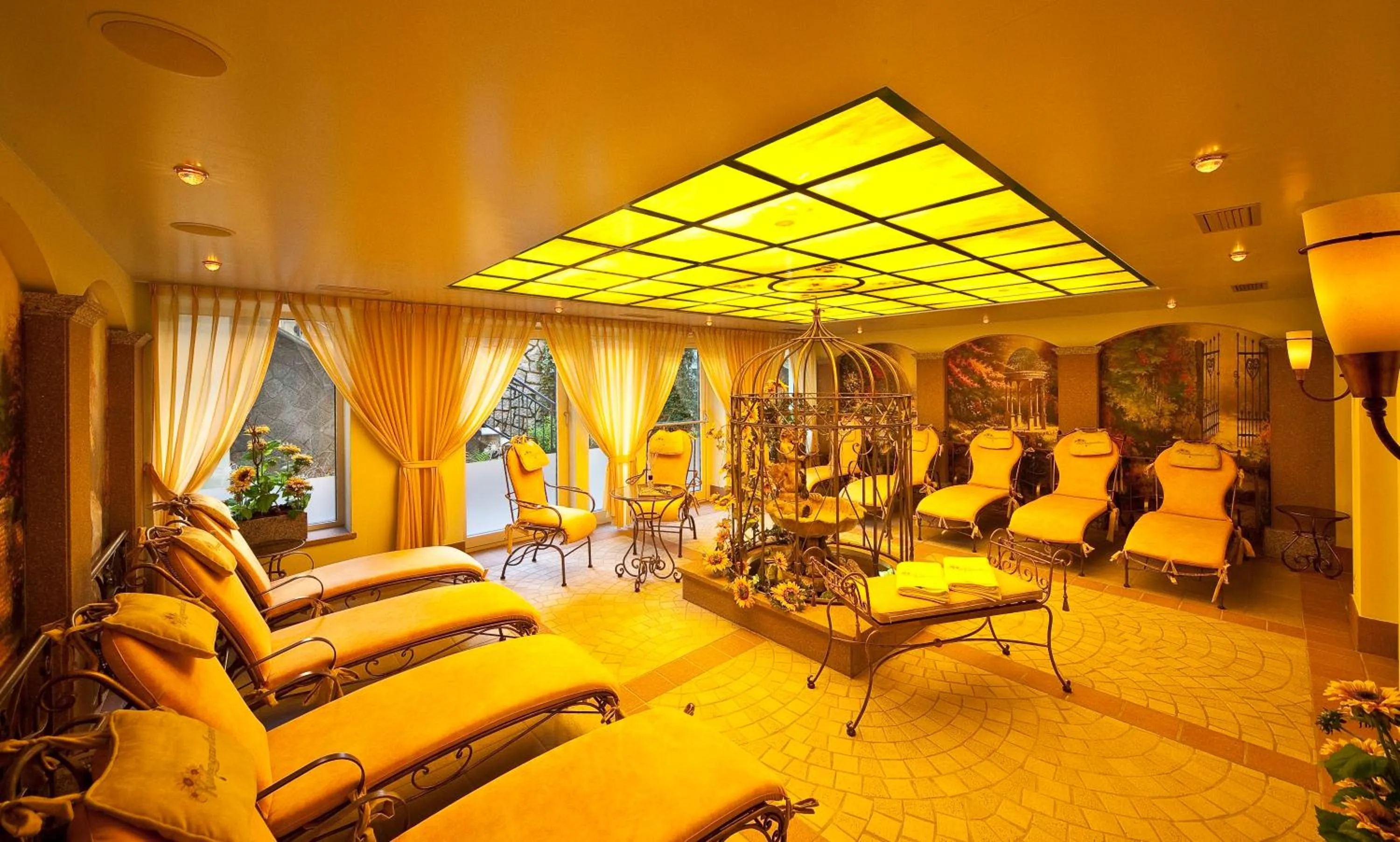 Spa and wellness centre/facilities in Hotel Brunnerhof