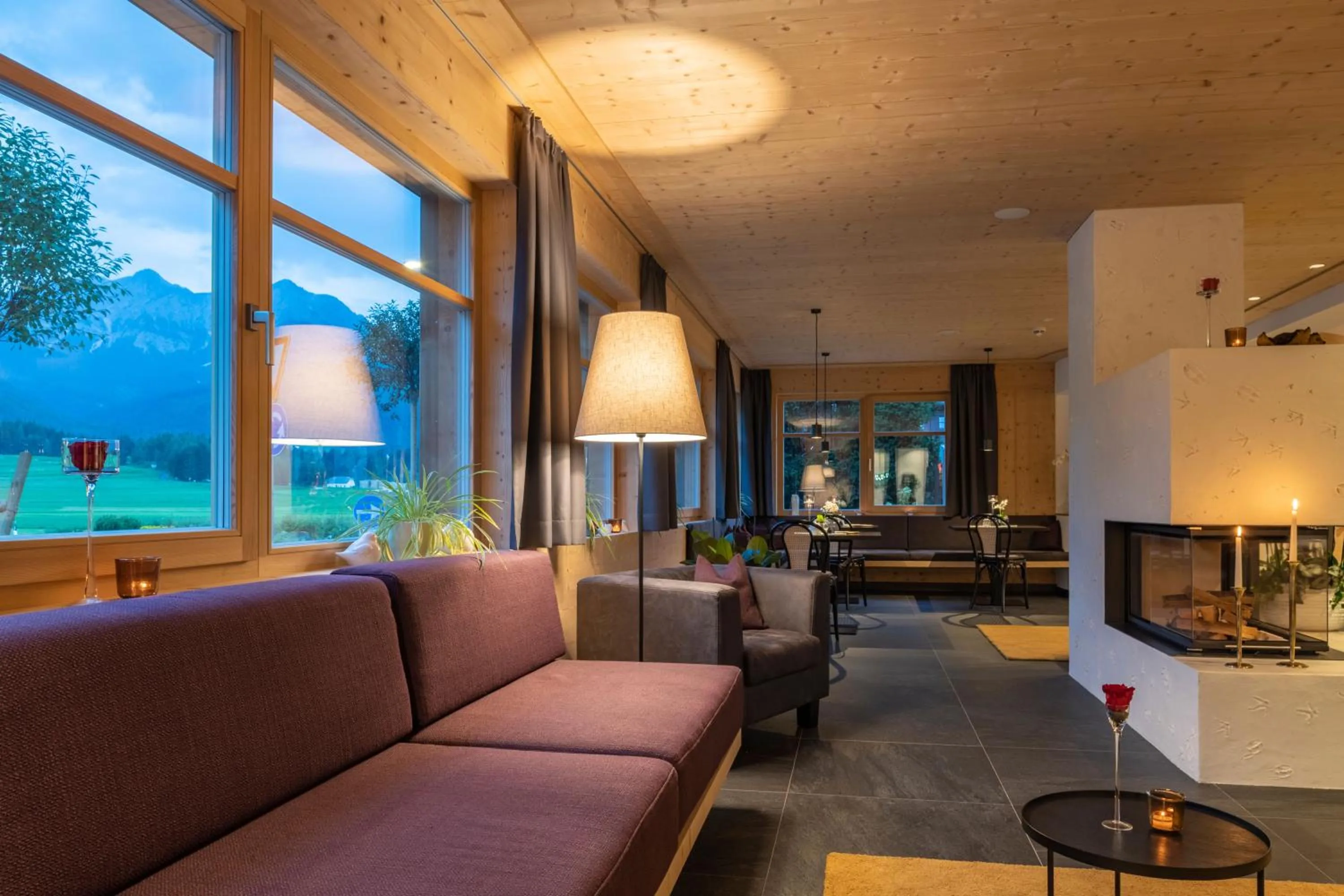 Lobby or reception in Hotel Brunnerhof