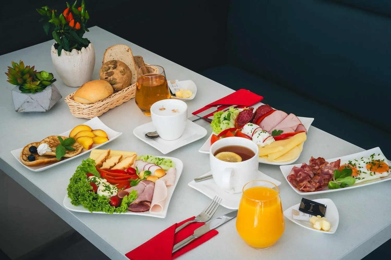 Breakfast in Willa Halinka