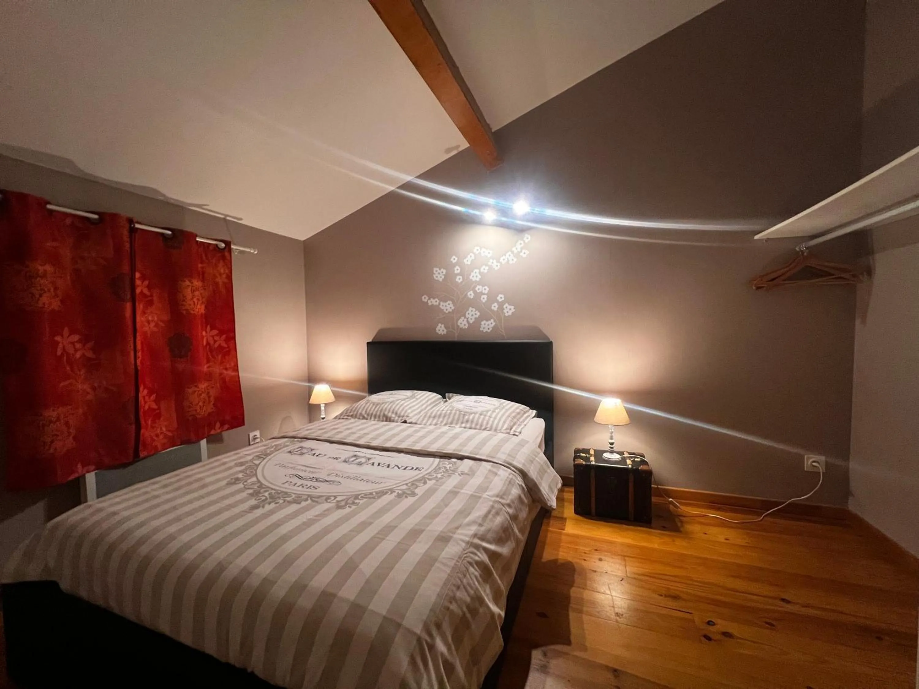 Bed in Le Jardin des Gorges