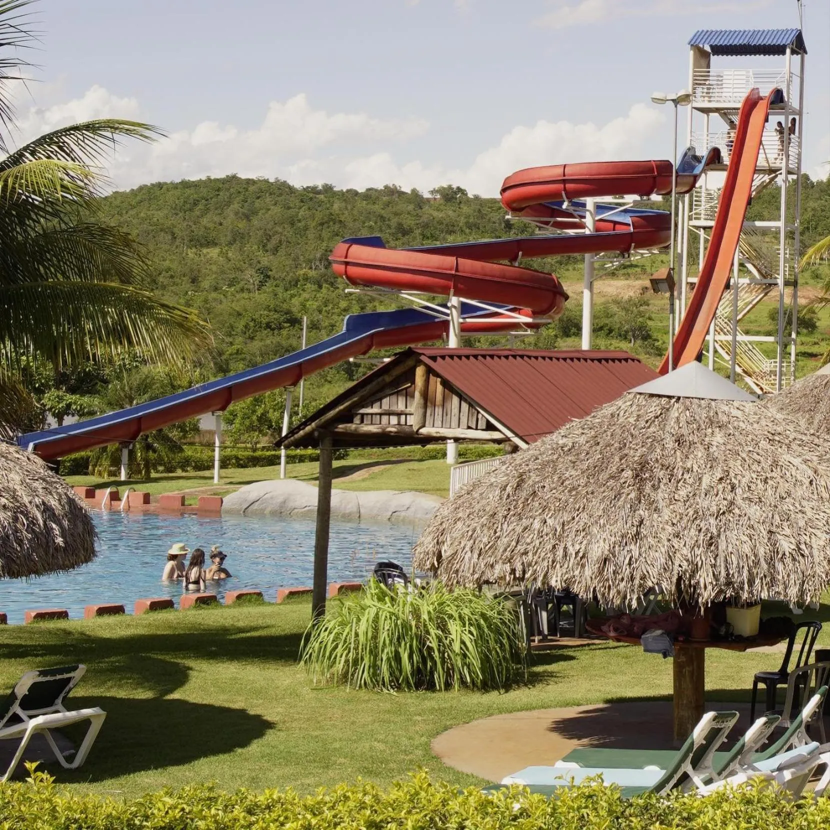 Aqua park in Hotel Thermas Bonsucesso