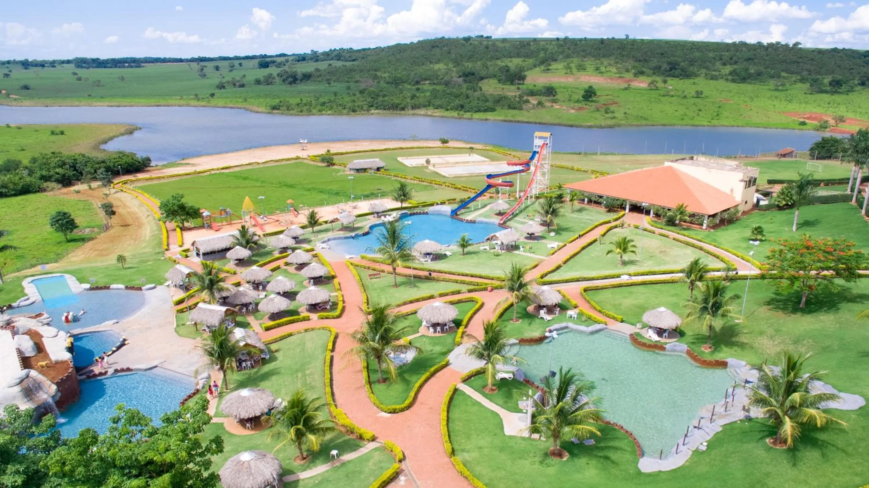 Bird's eye view in Hotel Thermas Bonsucesso