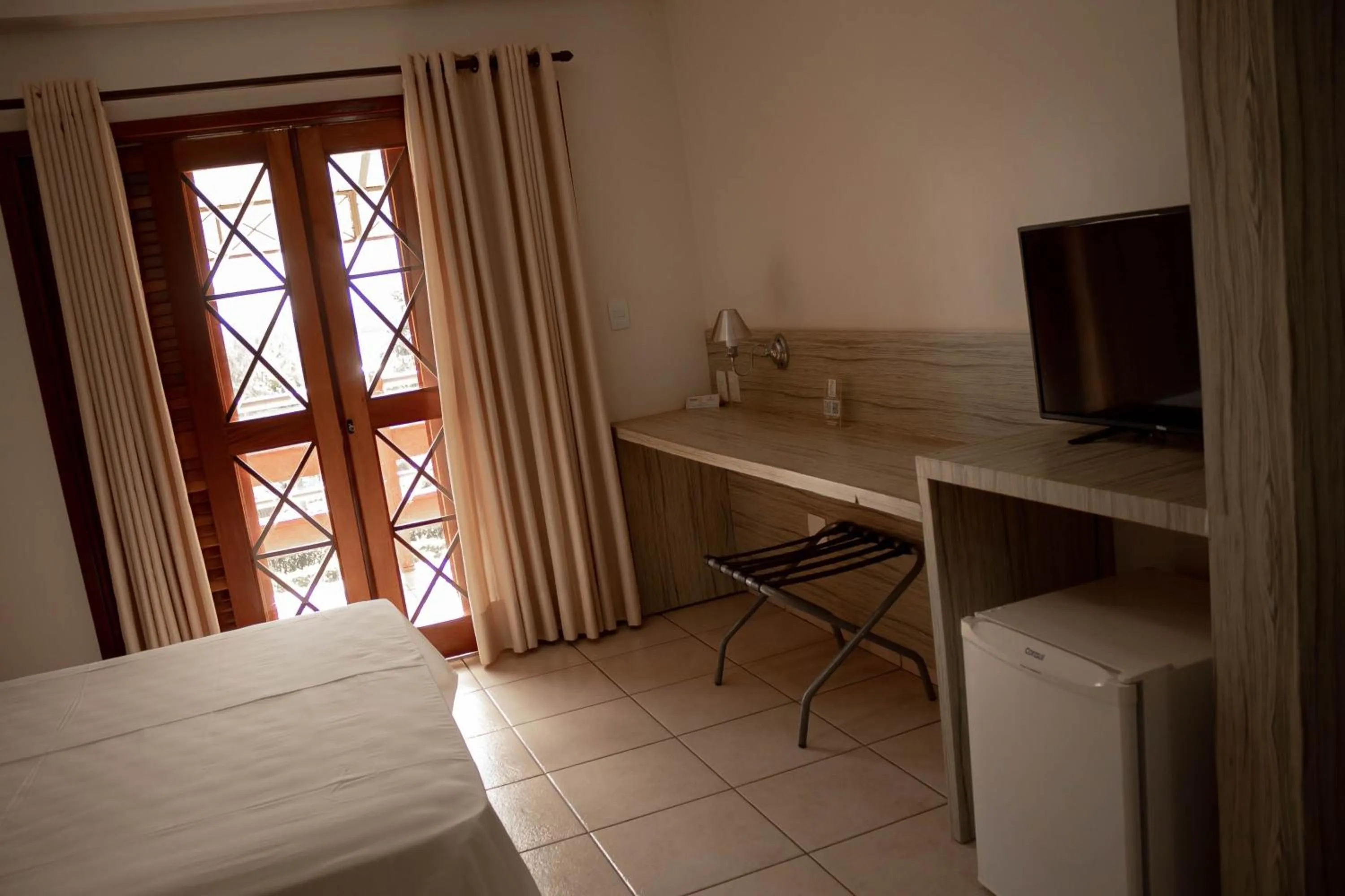 Bedroom, Bed in Hotel Thermas Bonsucesso