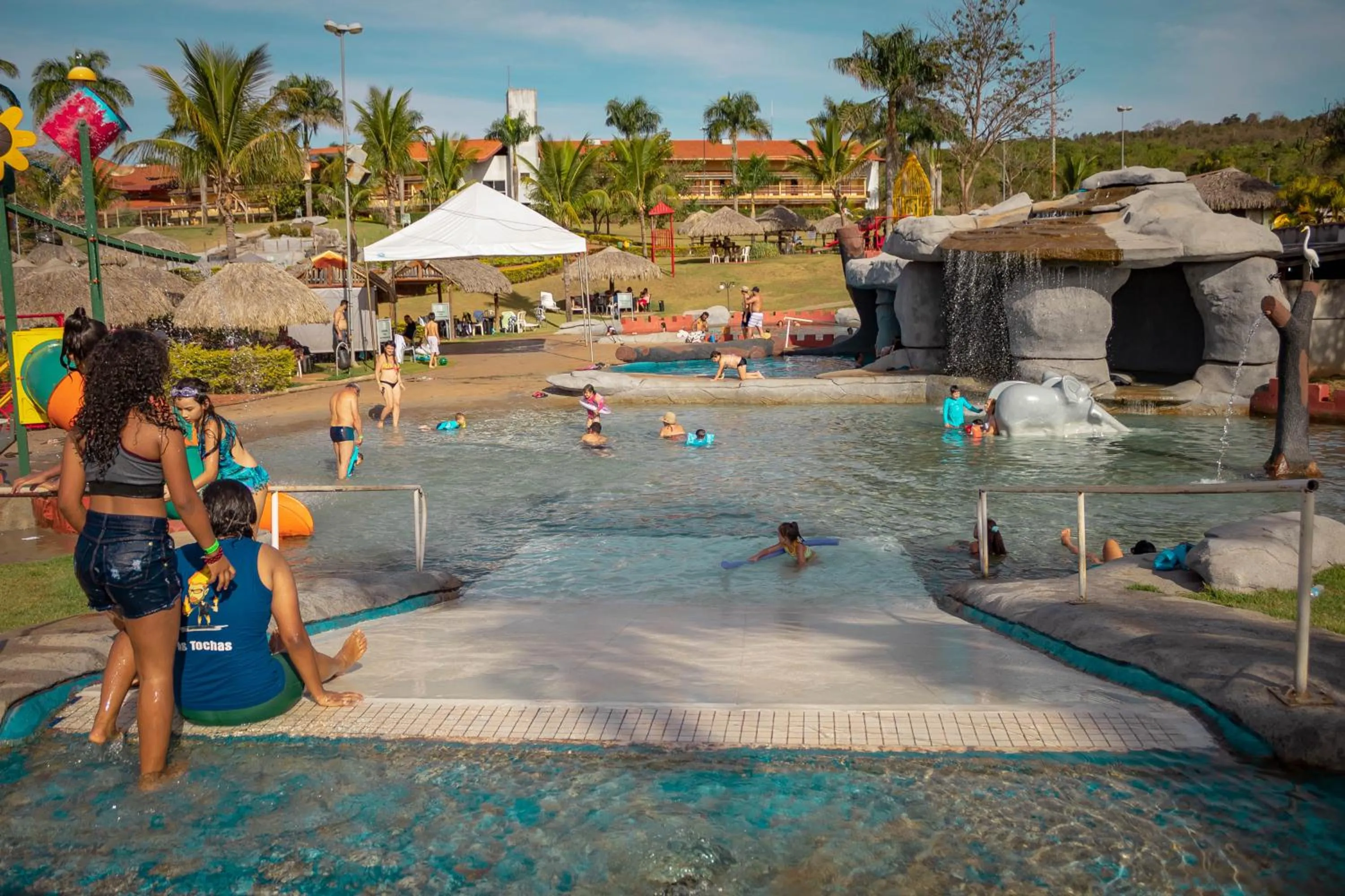 Swimming pool in Hotel Thermas Bonsucesso