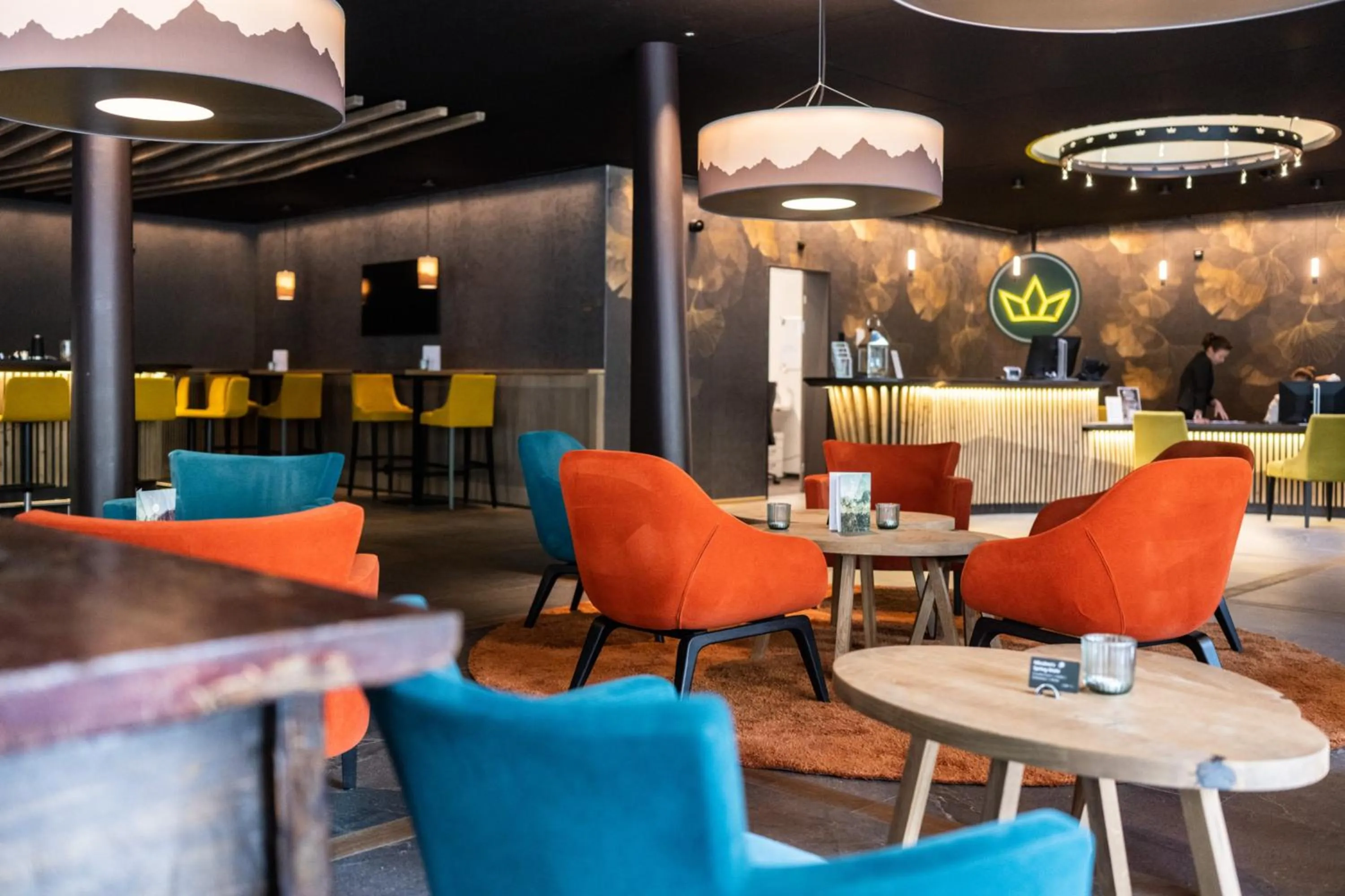 Lobby or reception in Hotel Krone - Aktiv & Erholt