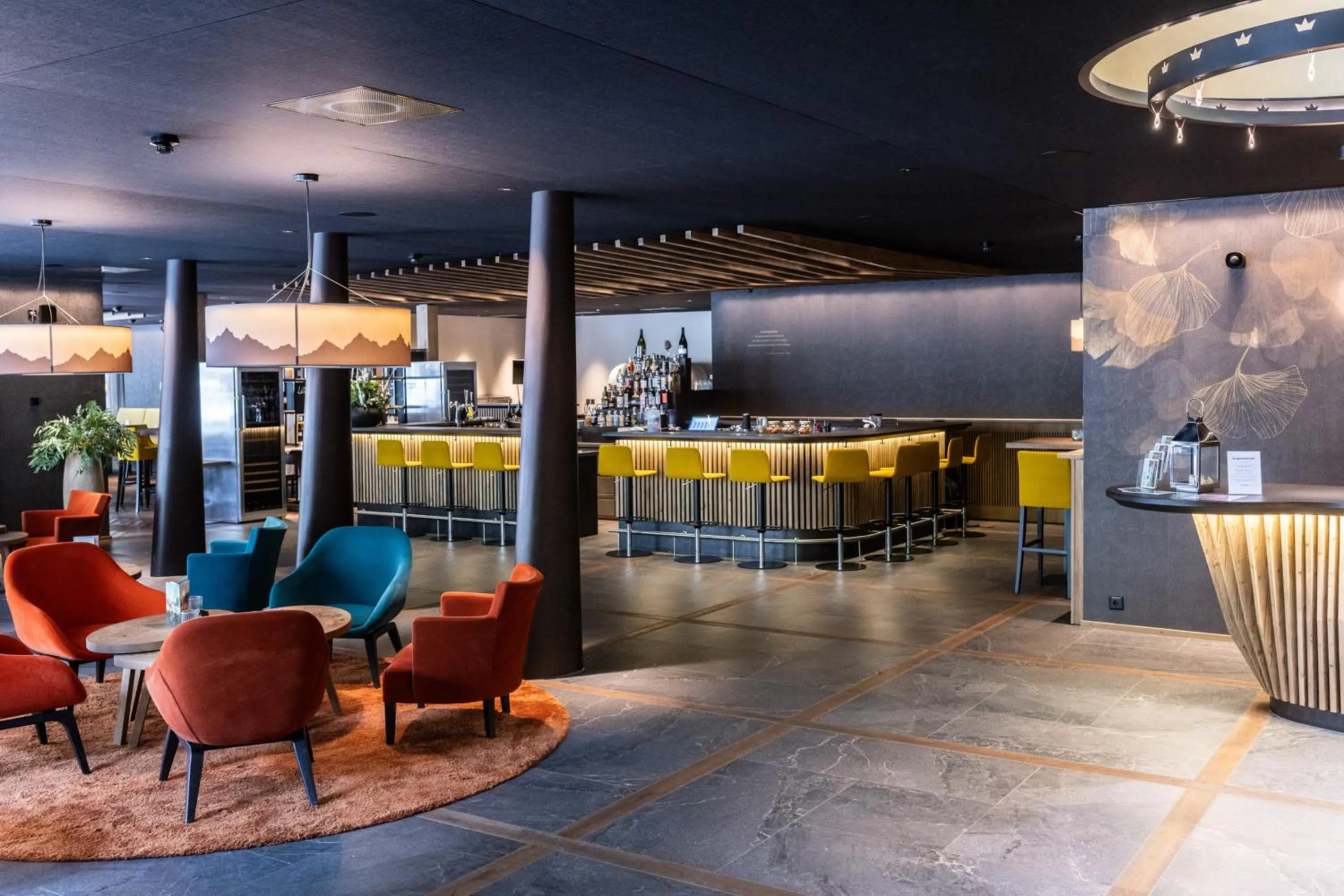 Lobby or reception in Hotel Krone - Aktiv & Erholt