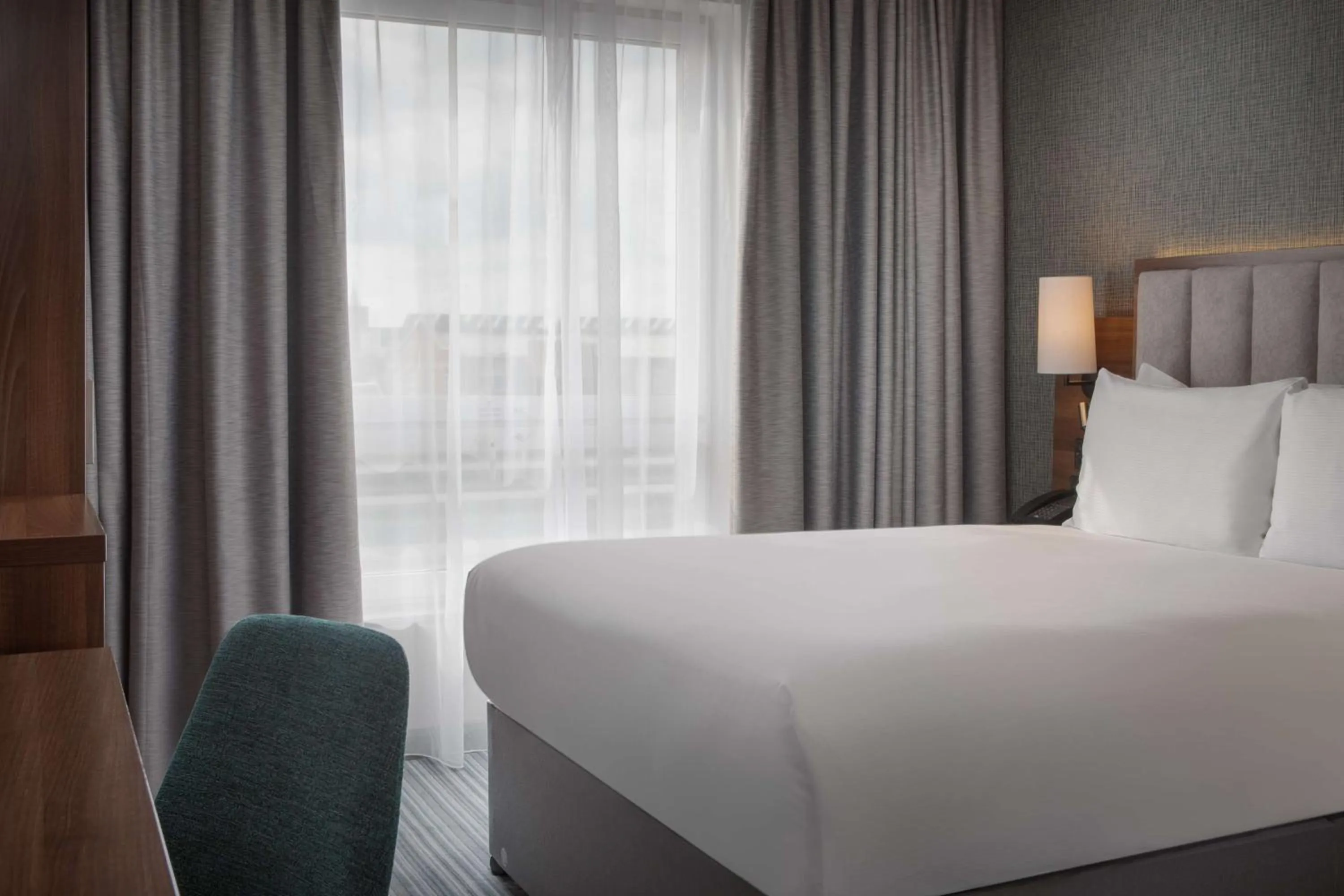 Bed in DoubleTree by Hilton London Chelsea
