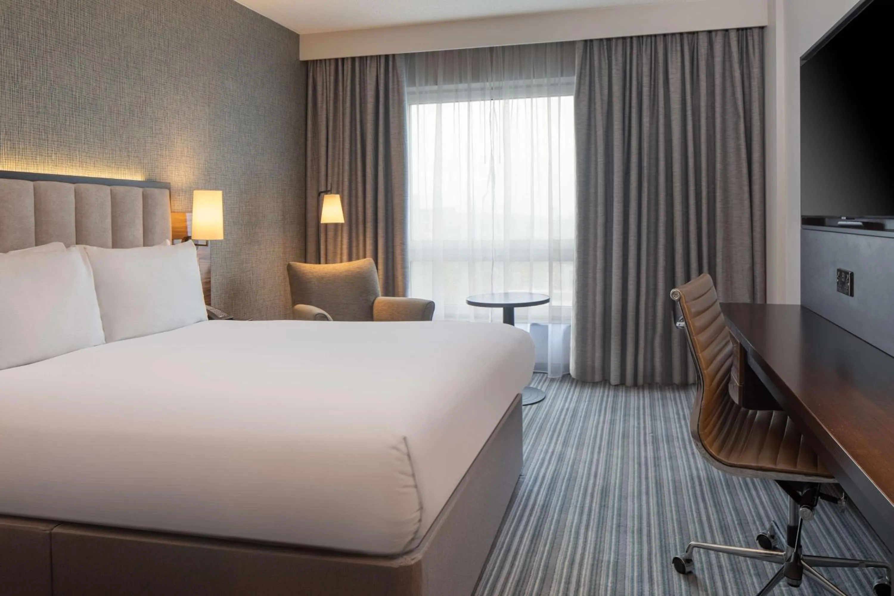 Bed in DoubleTree by Hilton London Chelsea