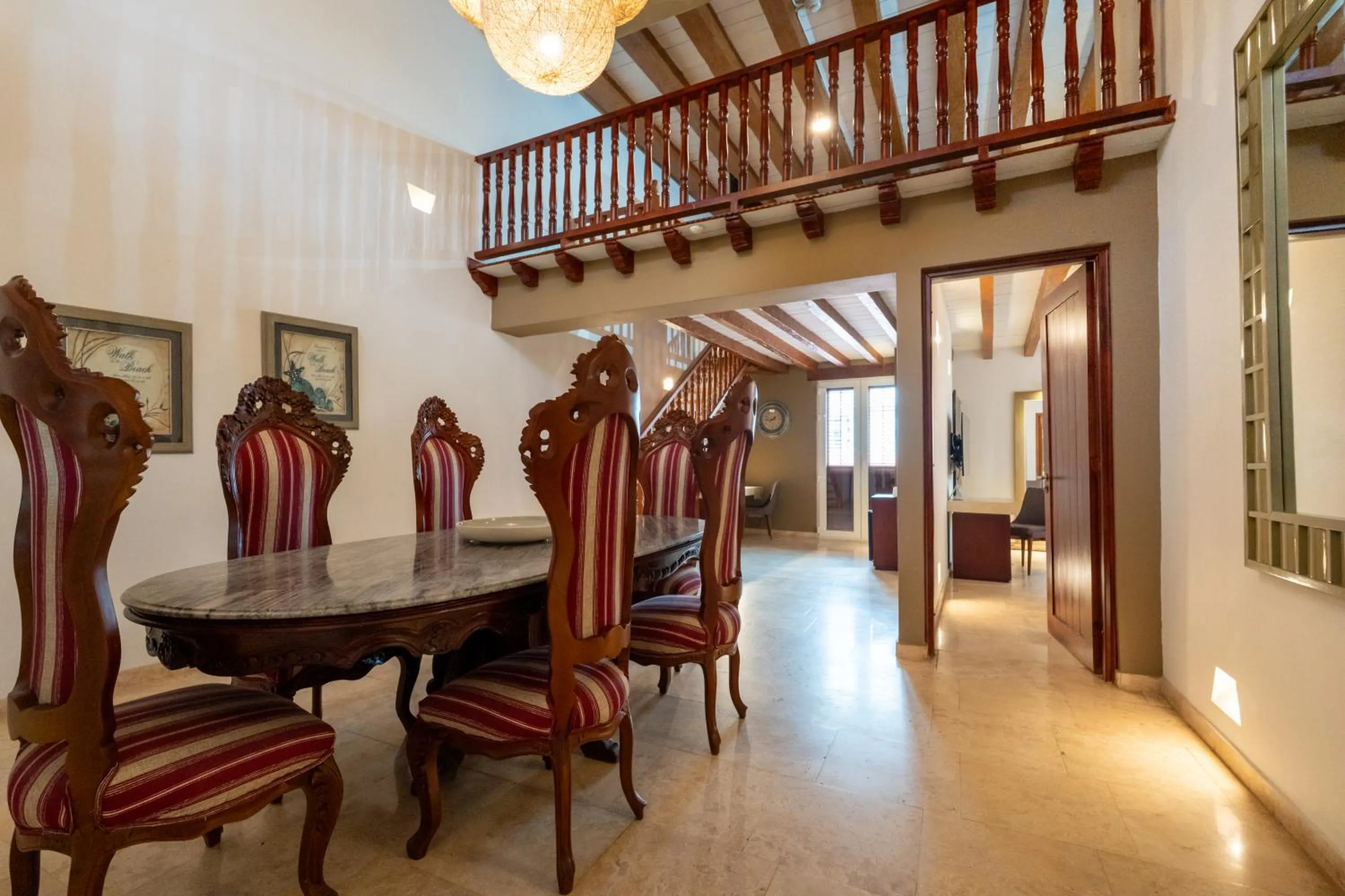 Dining area in GHL Collection Armería Real Hotel