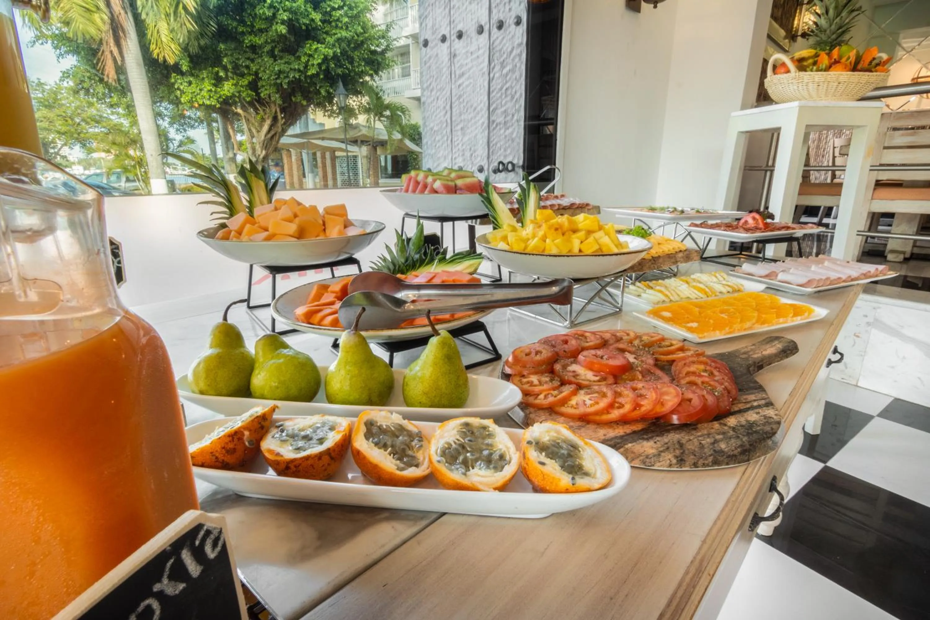 Buffet breakfast in GHL Collection Armería Real Hotel