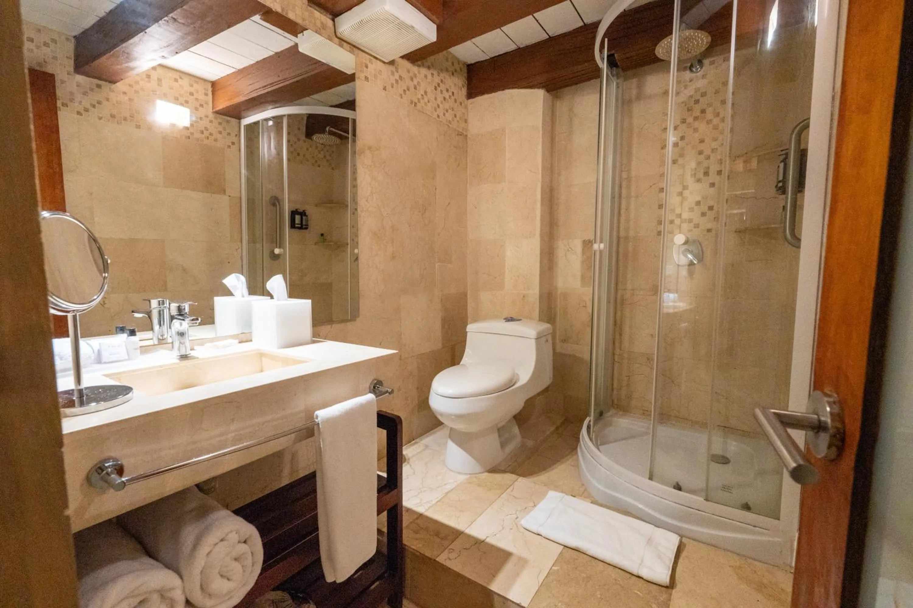 Shower in GHL Collection Armería Real Hotel