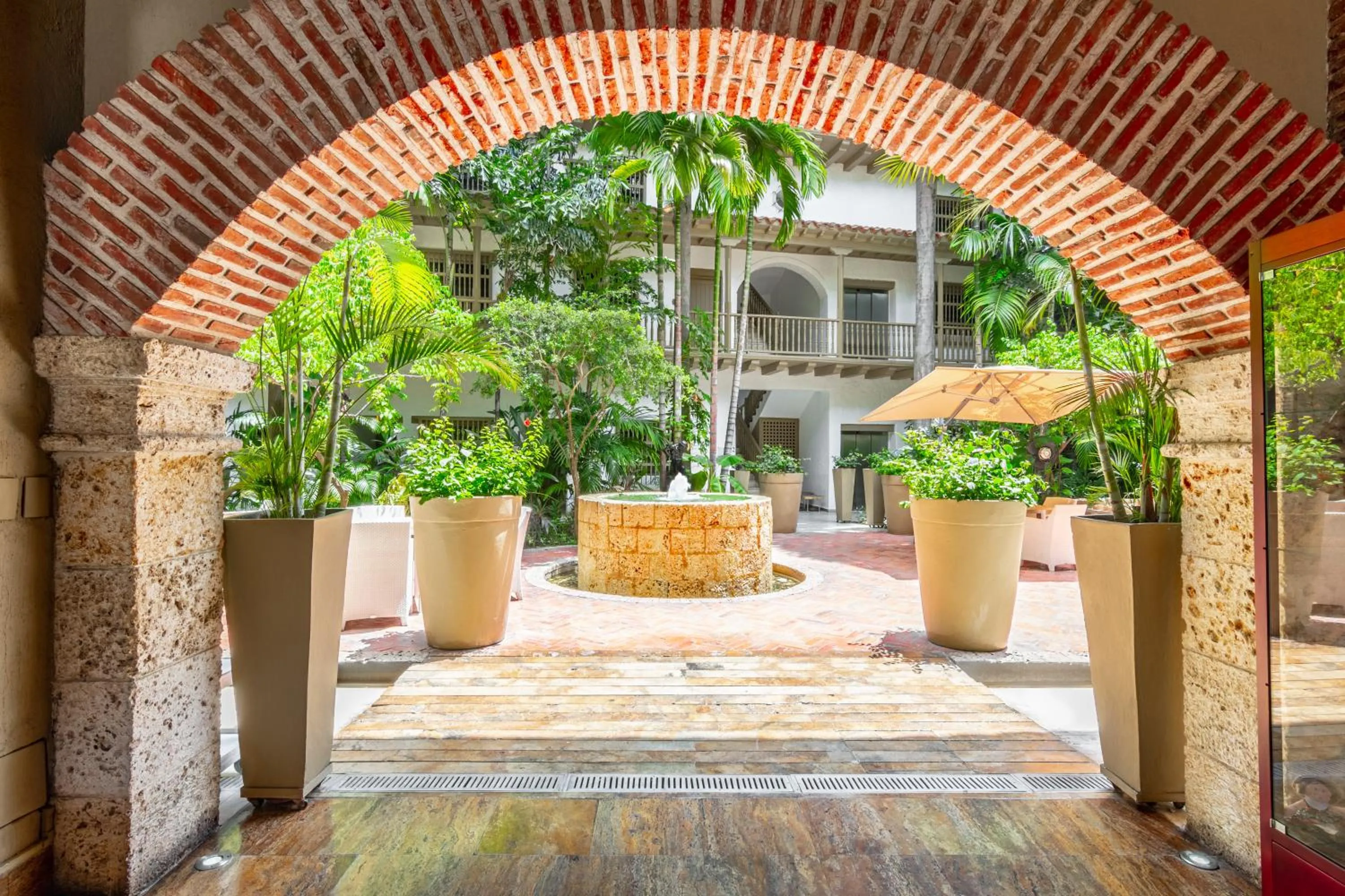 Patio in GHL Collection Armería Real Hotel