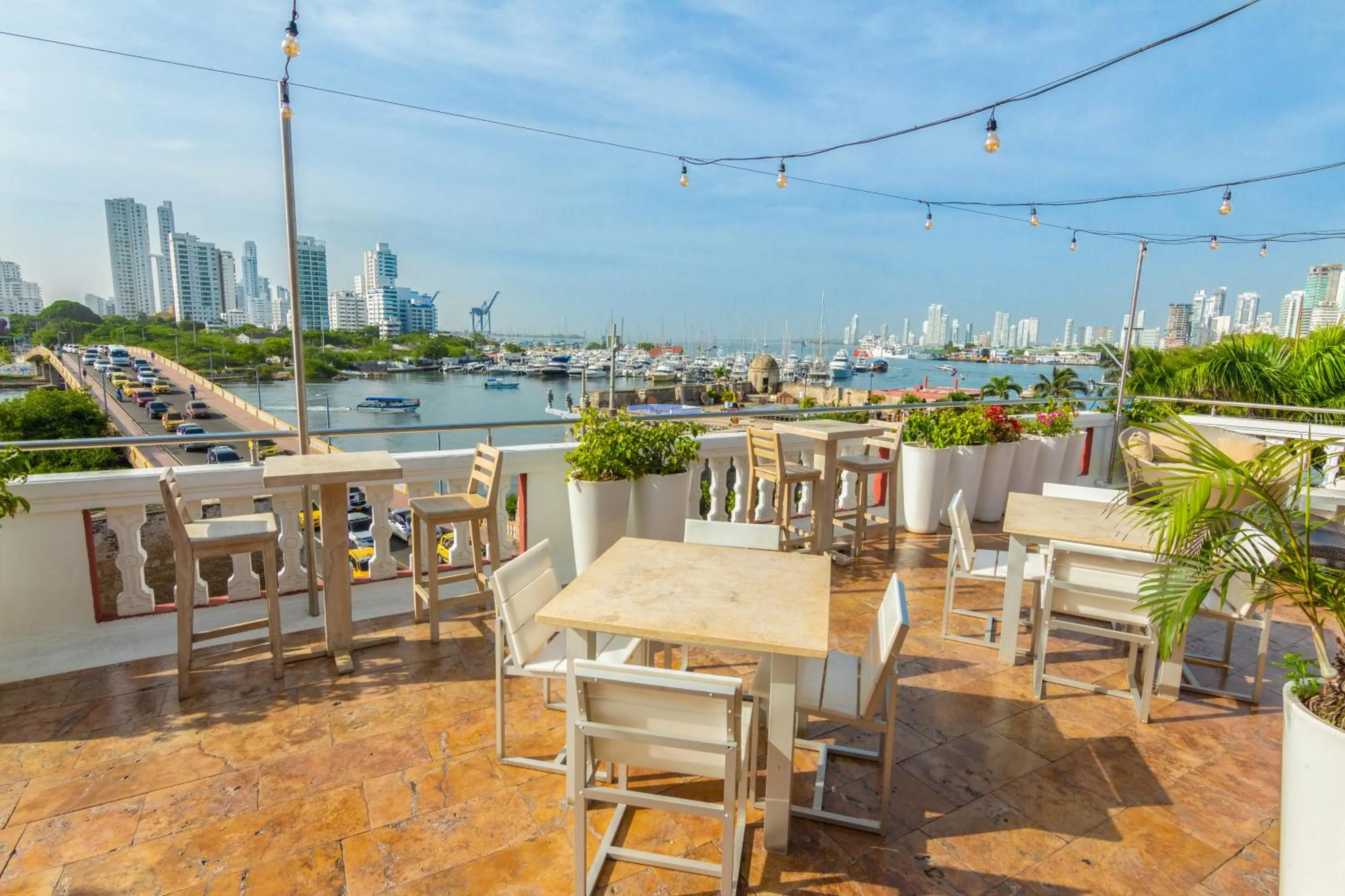 Balcony/Terrace in GHL Collection Armería Real Hotel