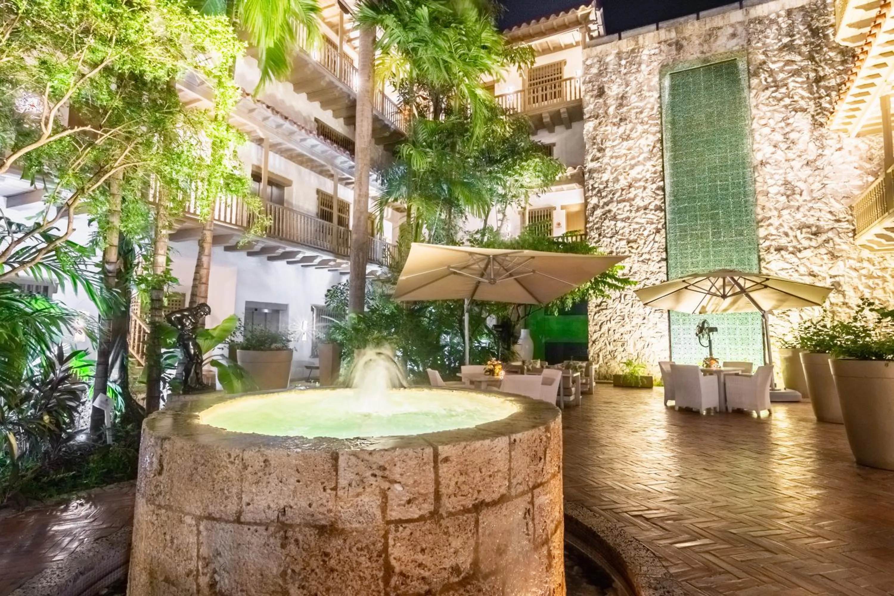 Patio in GHL Collection Armería Real Hotel