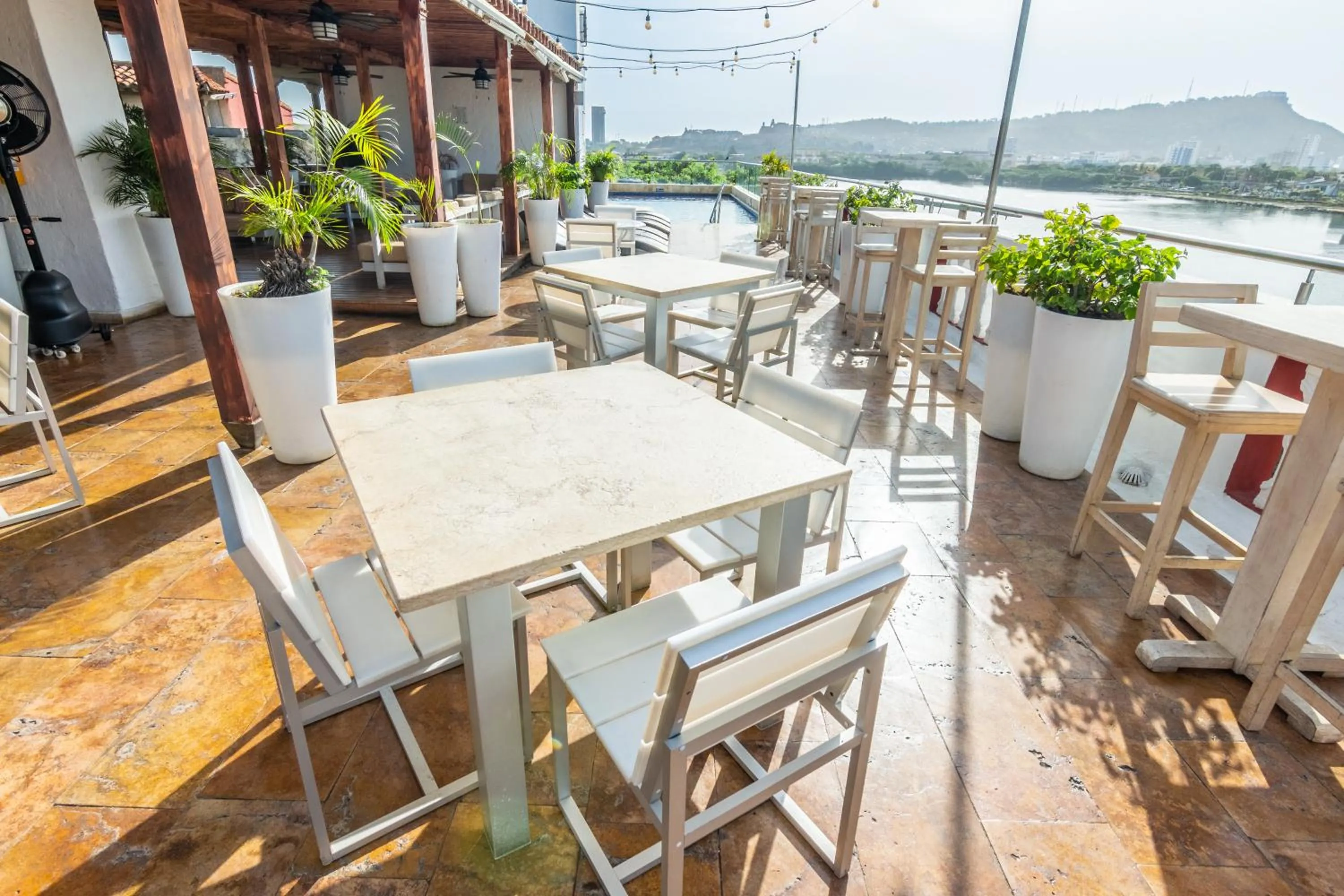 Balcony/Terrace in GHL Collection Armería Real Hotel