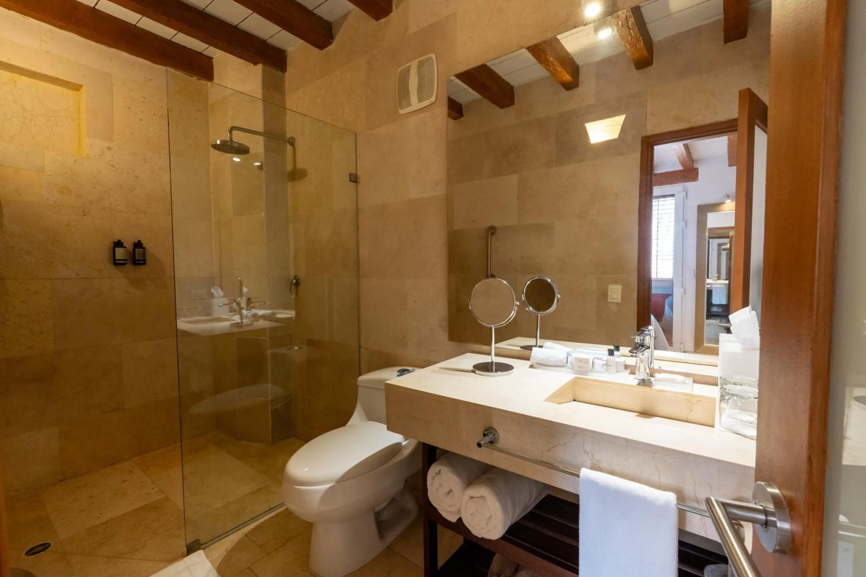 Bathroom in GHL Collection Armería Real Hotel