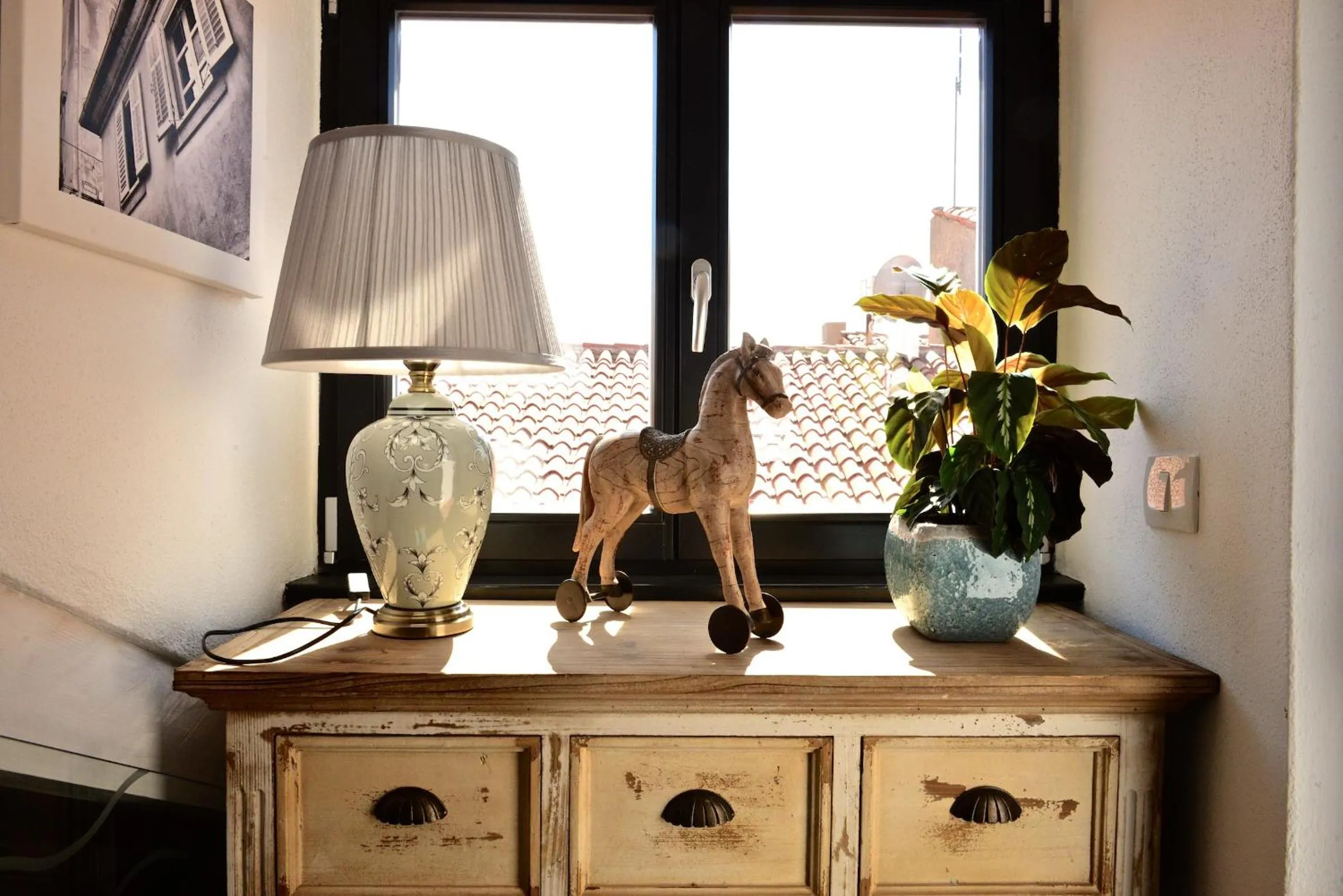 Decorative detail in Casa Al Porto Antico