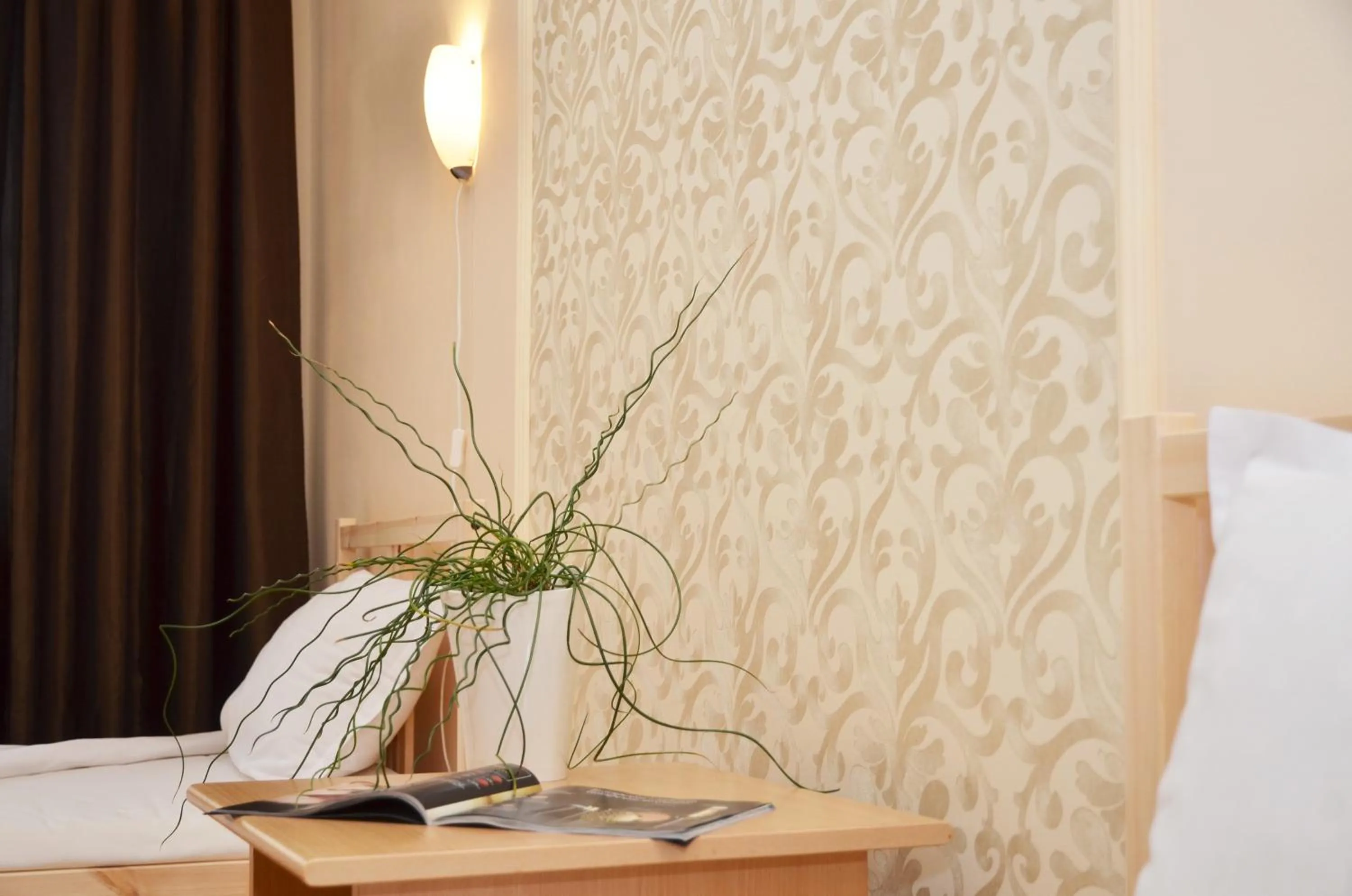 Bed in Hotel Sorbona