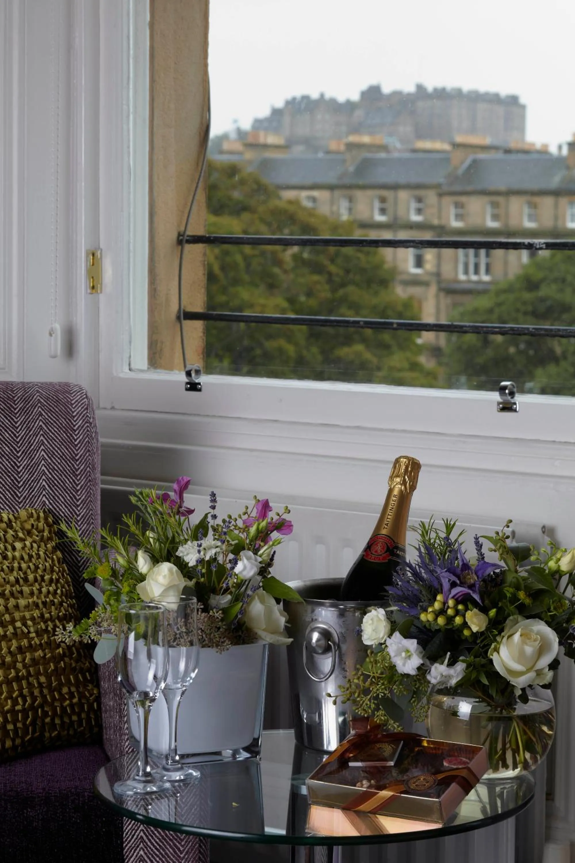 Decorative detail in B+B Edinburgh