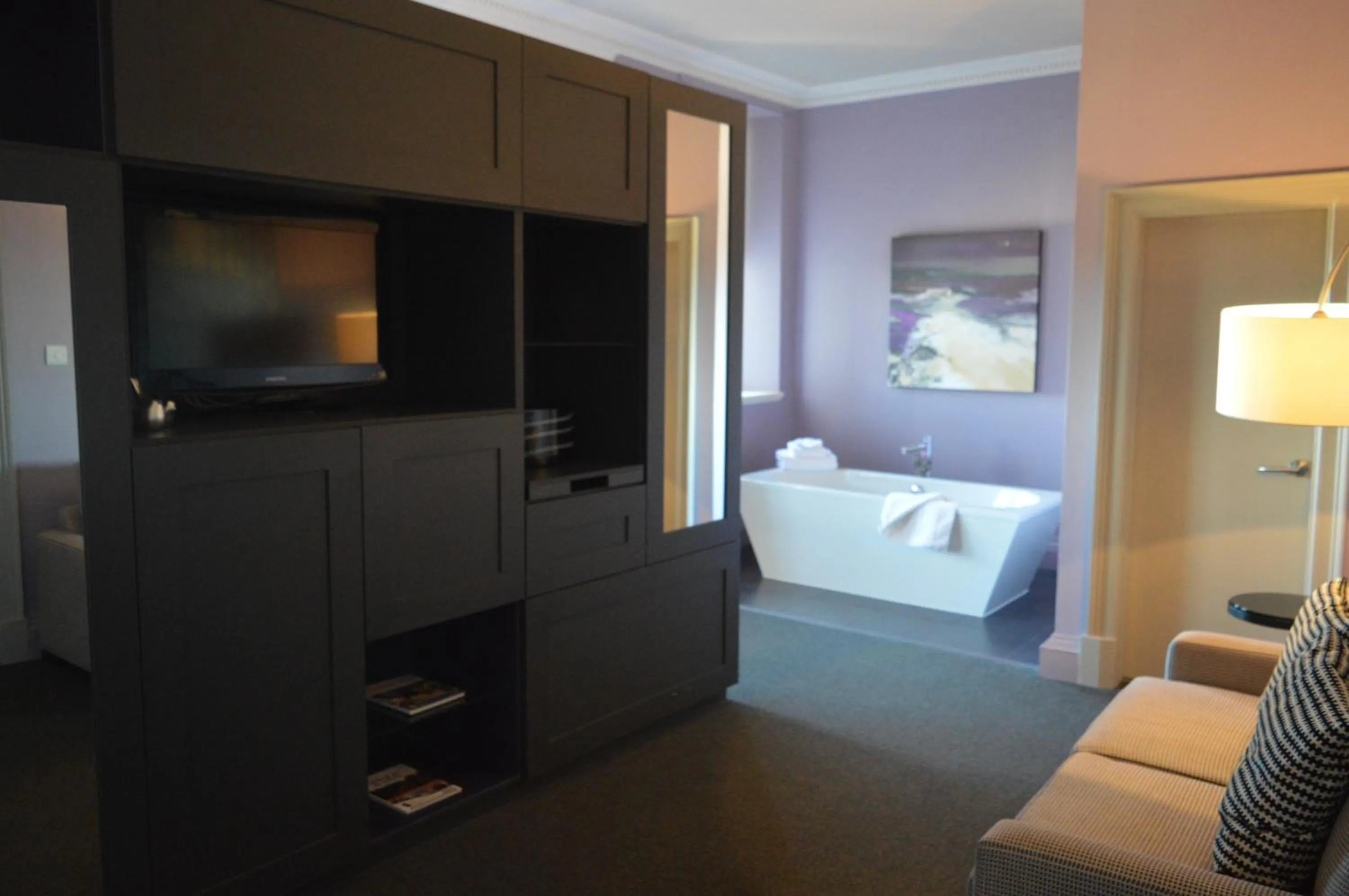 Bathroom, Bed in B+B Edinburgh