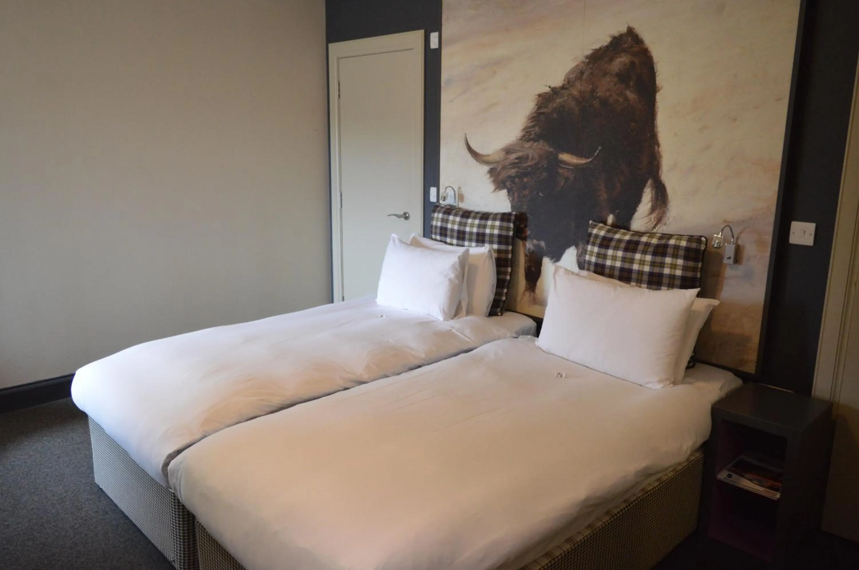 Toilet, Bed in B+B Edinburgh