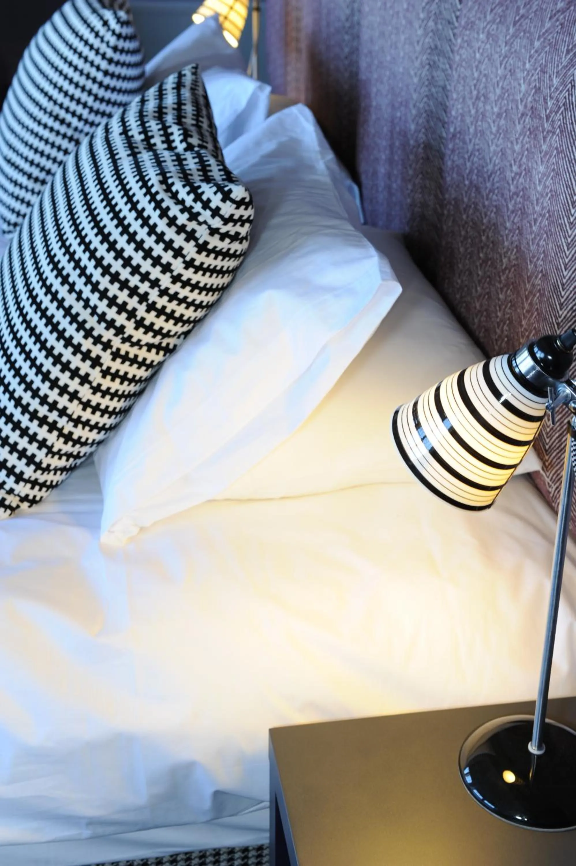 Decorative detail, Bed in B+B Edinburgh