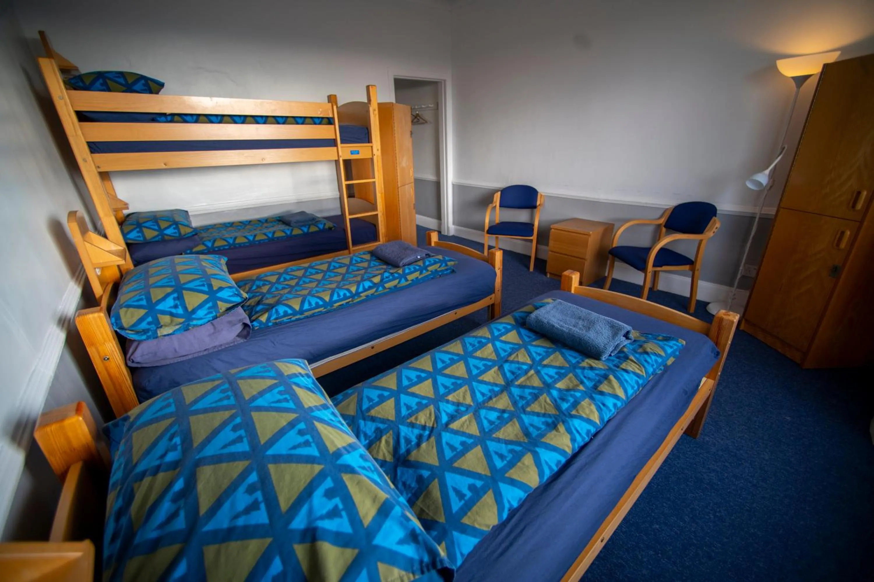 Bedroom, Bed in Glasgow Youth Hostel