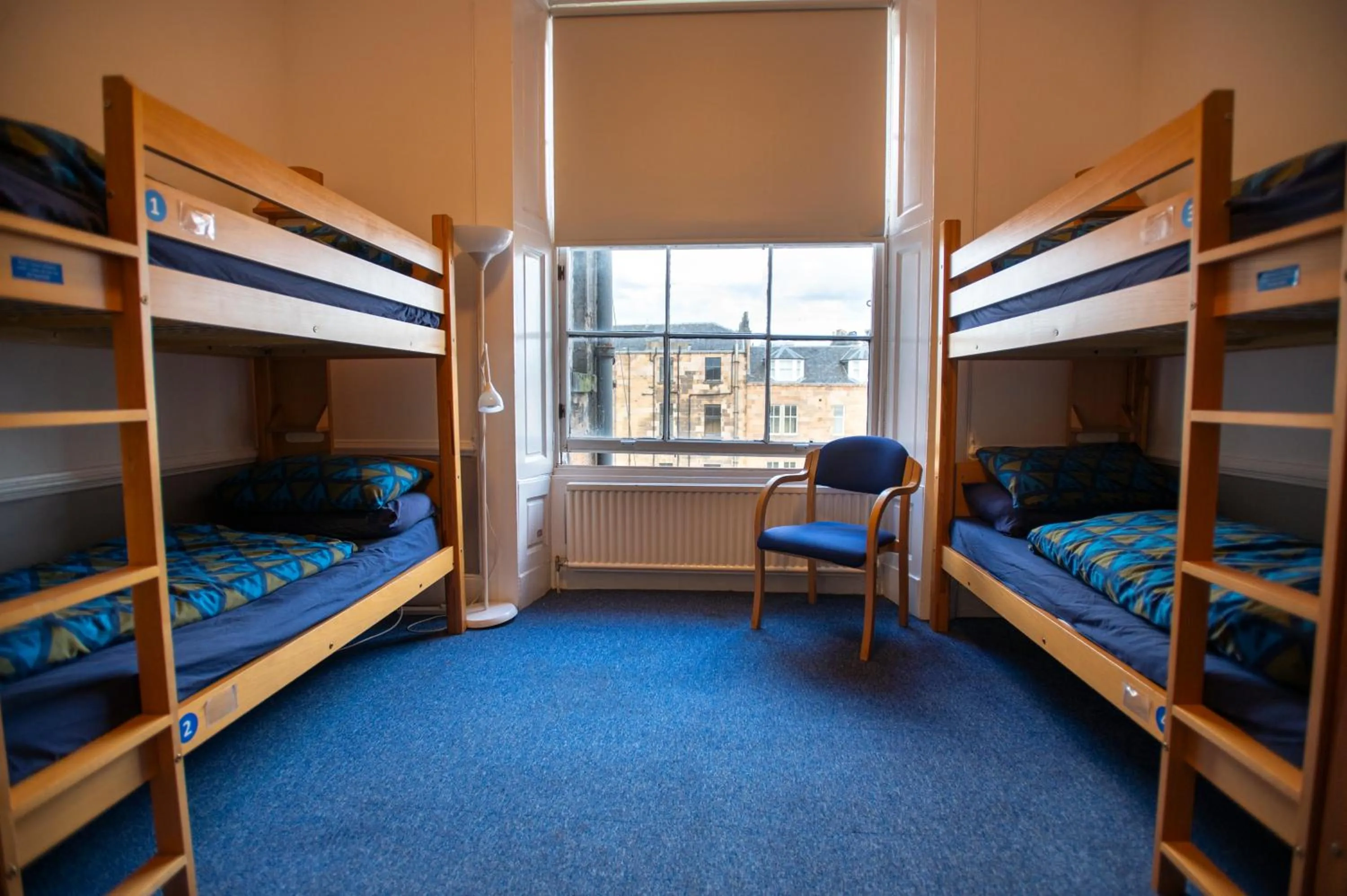 Bedroom, Bed in Glasgow Youth Hostel