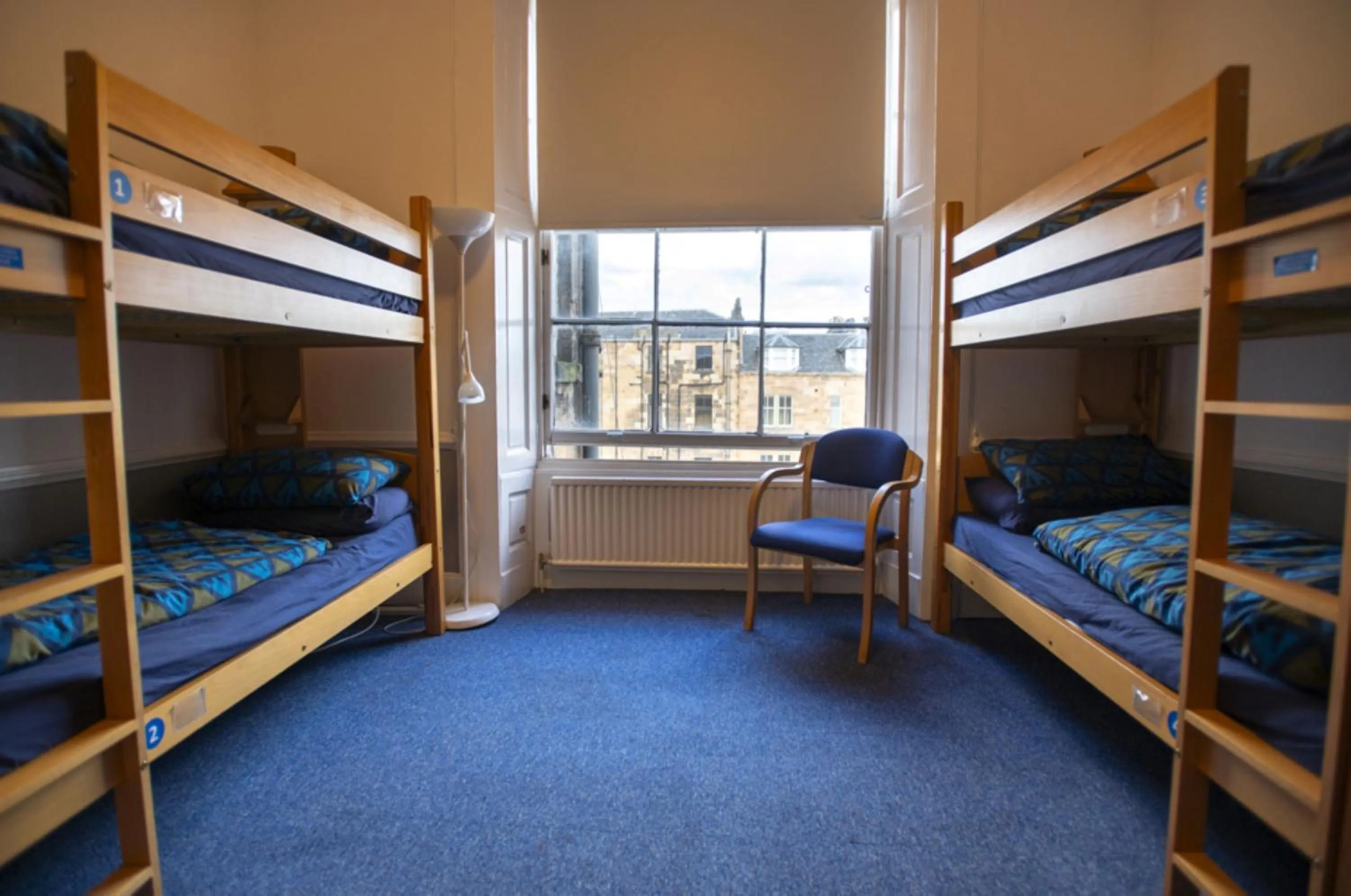 Bedroom, Bed in Glasgow Youth Hostel