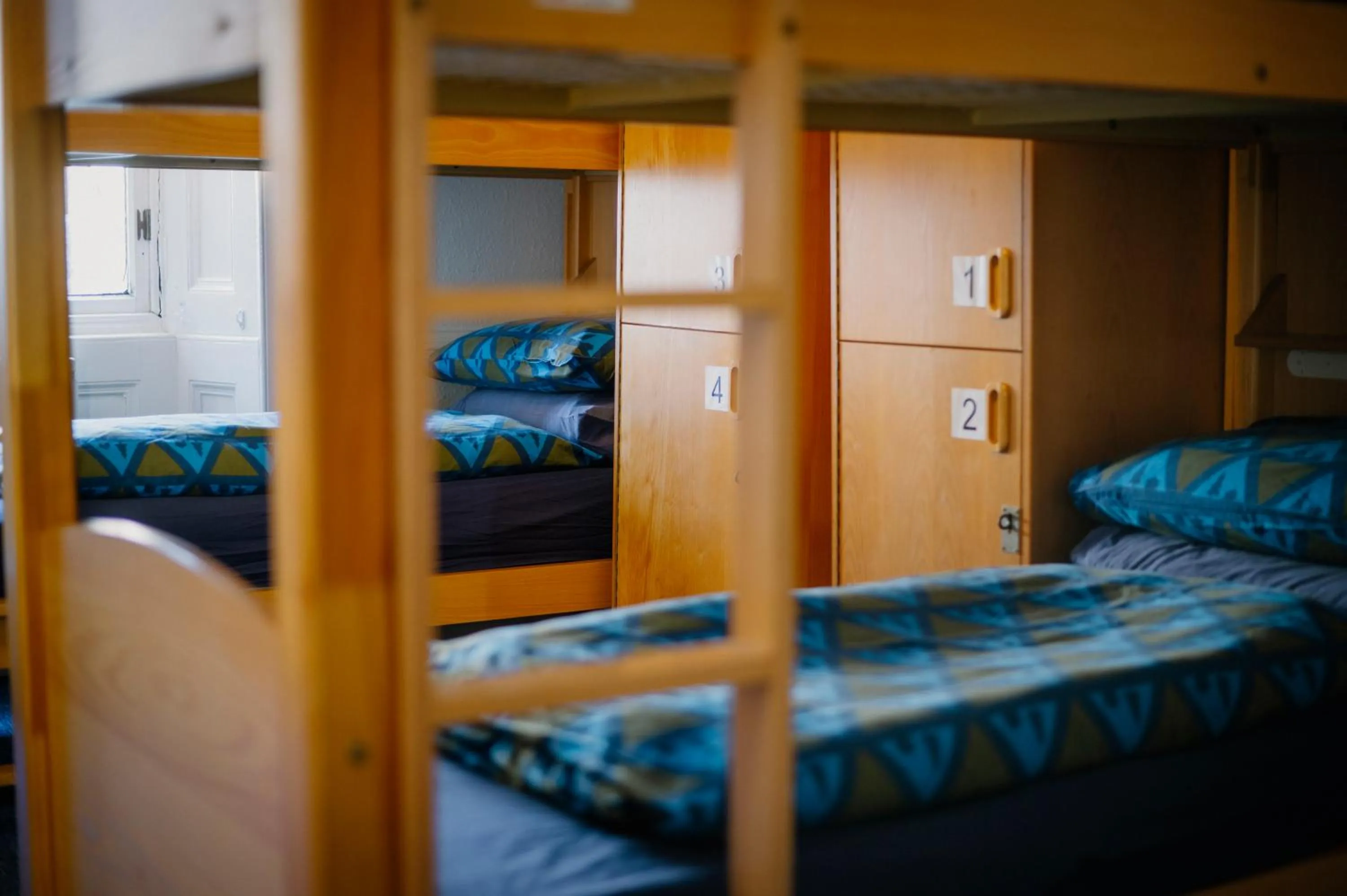 Bedroom, Bed in Glasgow Youth Hostel