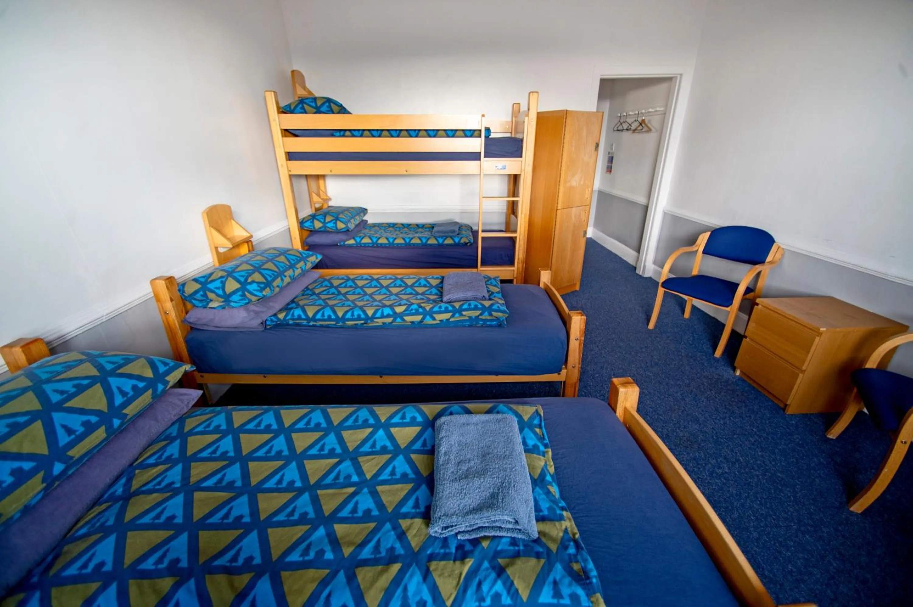 Bedroom, Bed in Glasgow Youth Hostel