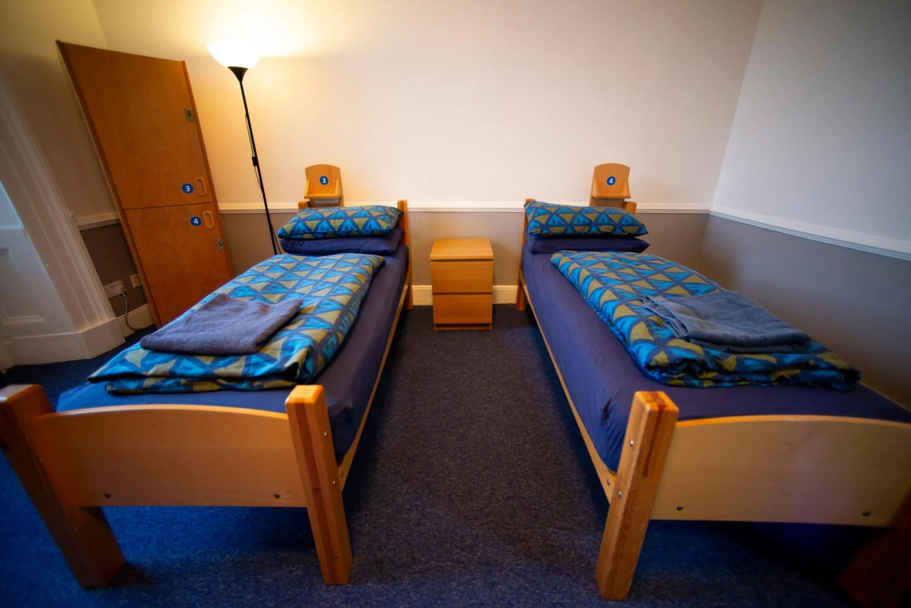 Bedroom, Bed in Glasgow Youth Hostel