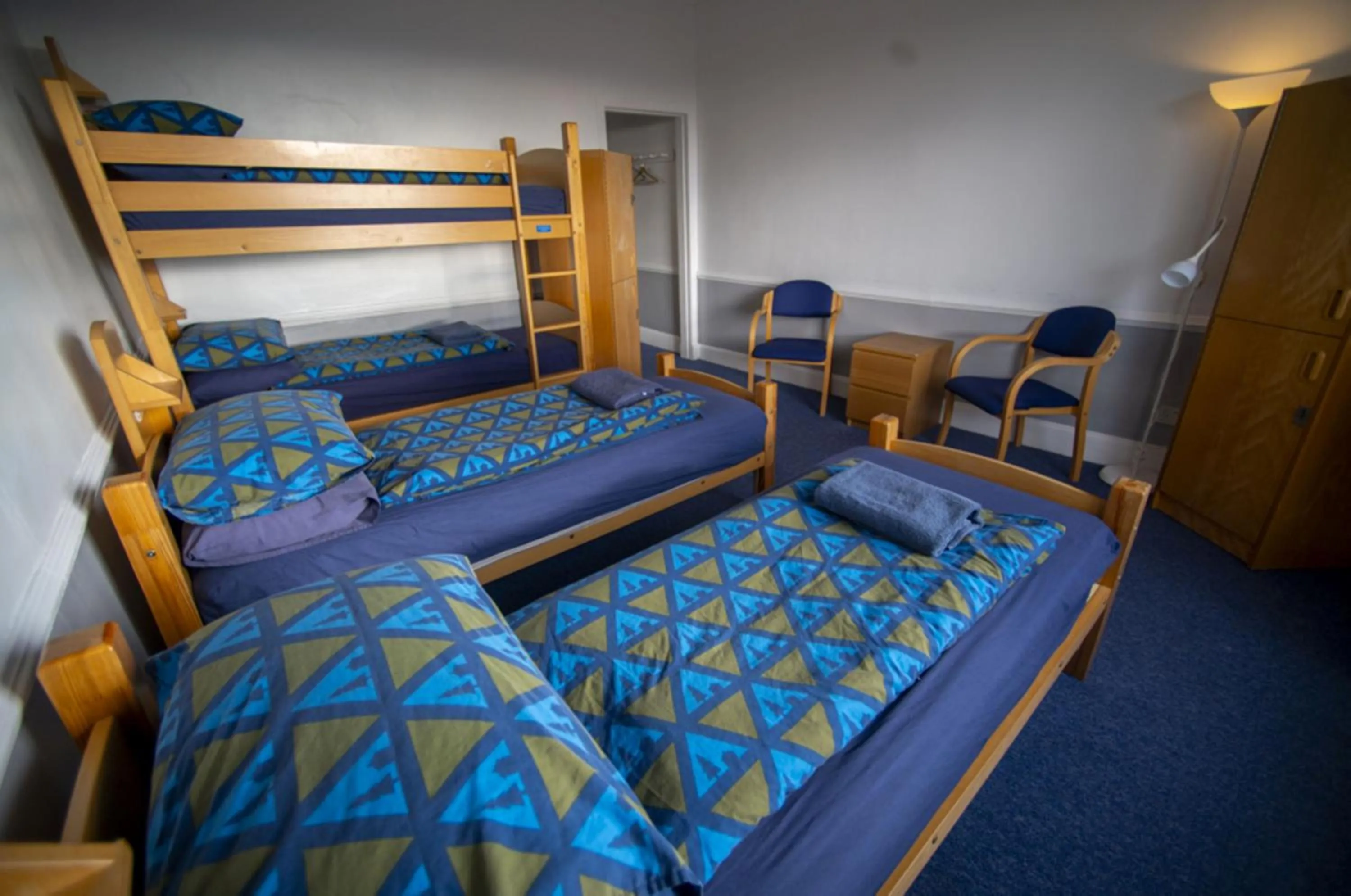 Bedroom, Bed in Glasgow Youth Hostel