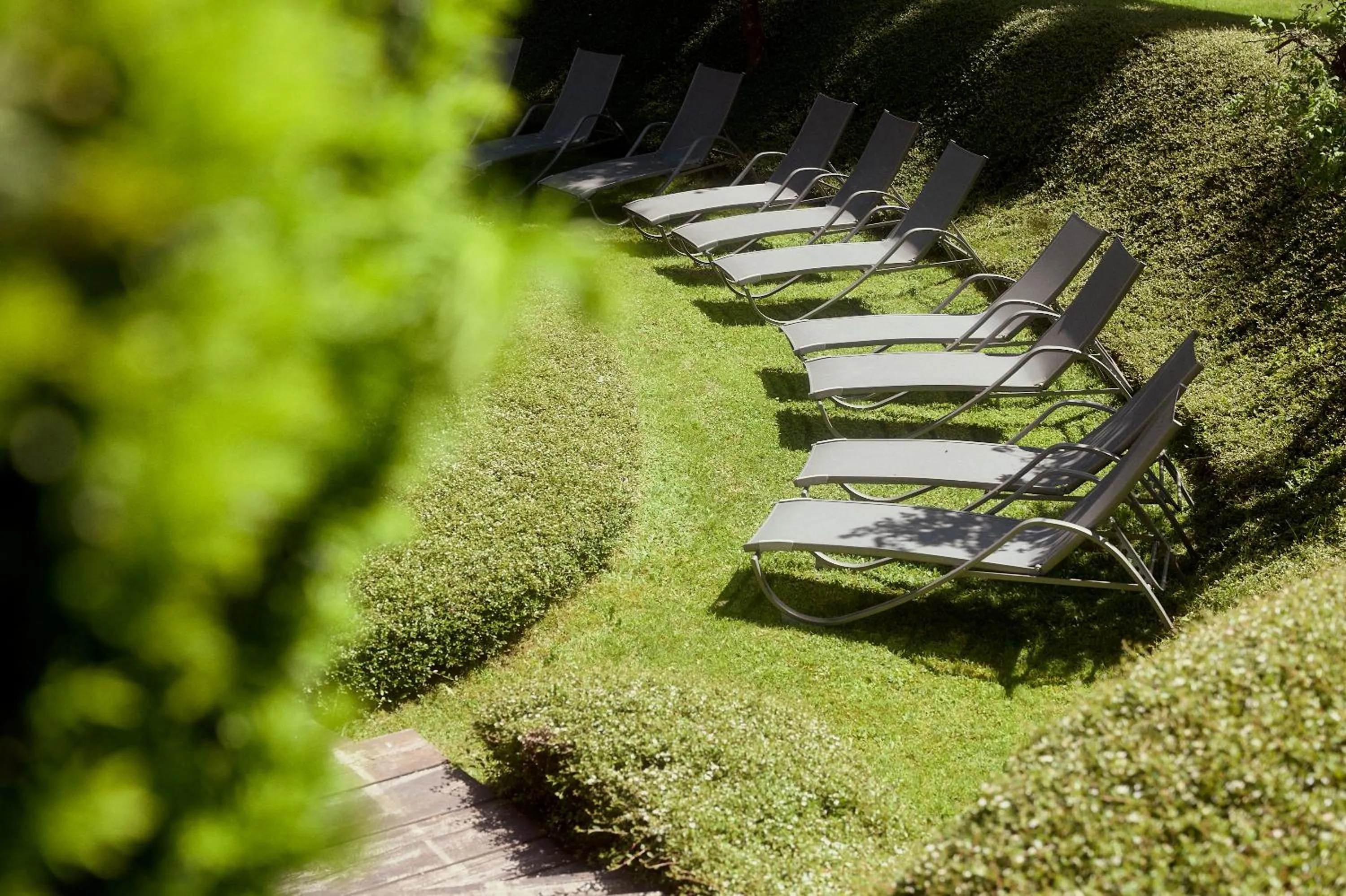 Garden in Hotel Sonnalp