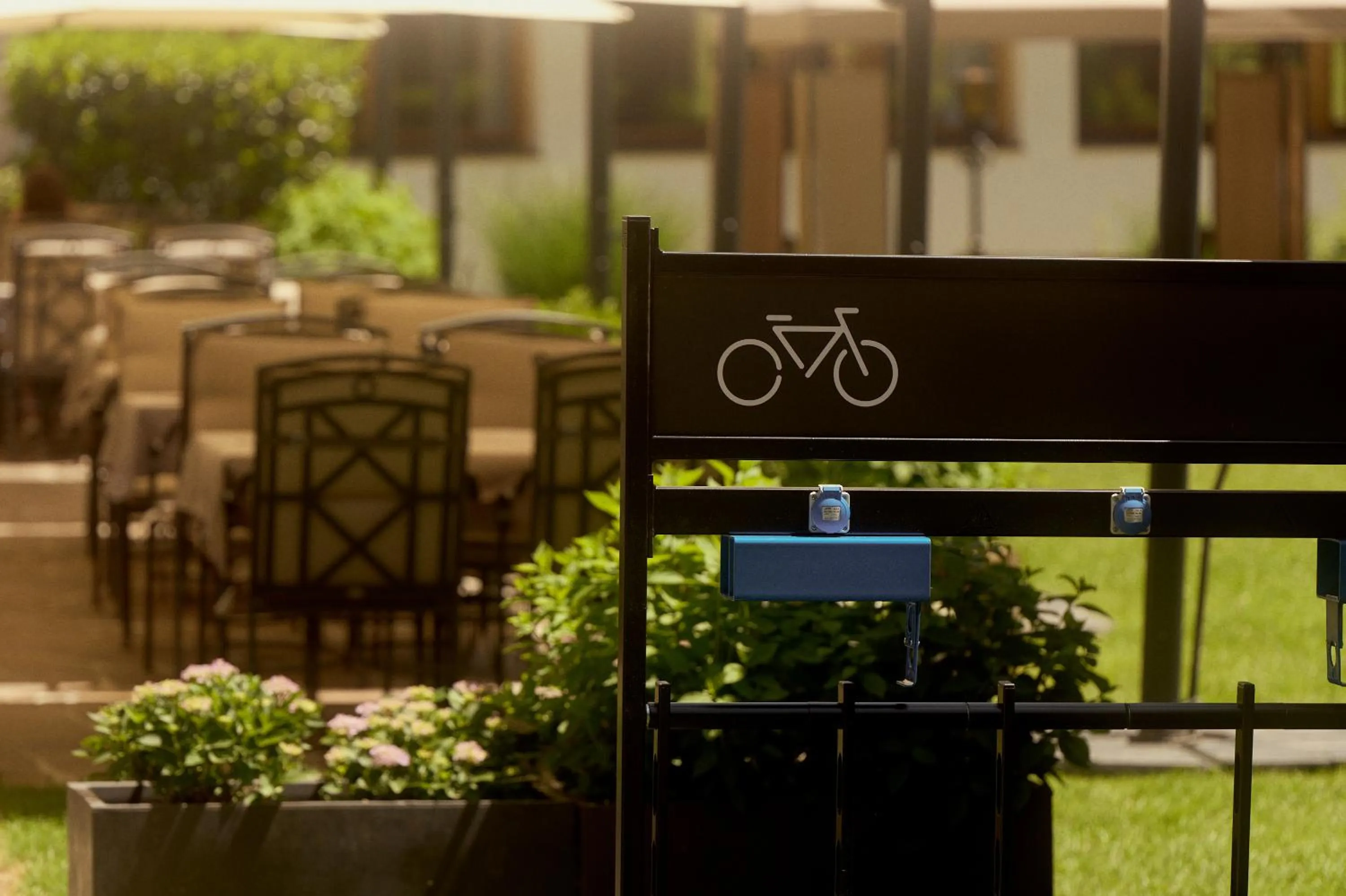 Garden in Hotel Sonnalp