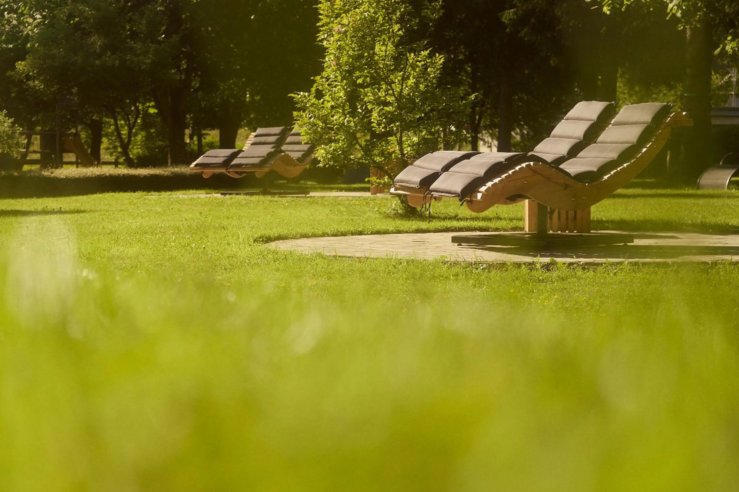 Garden in Hotel Sonnalp