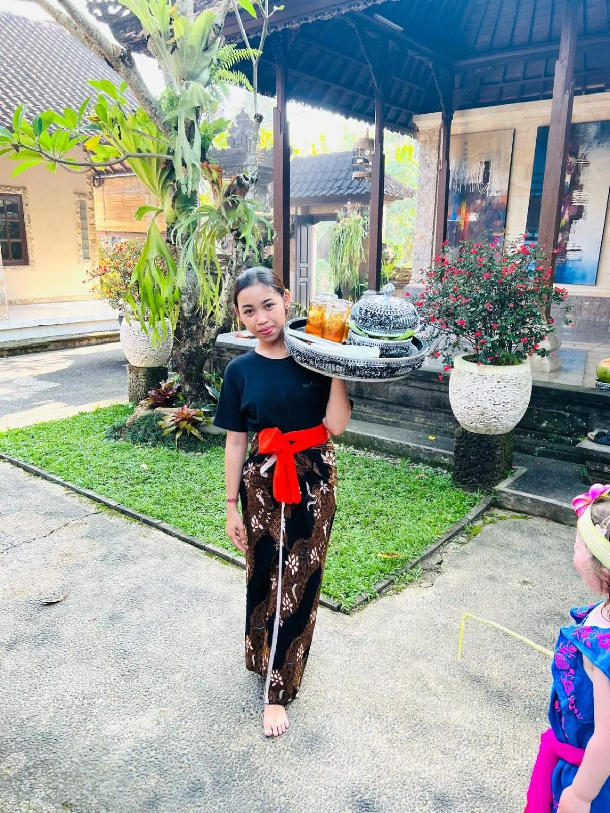 Food in Sari Bamboo Bungalows