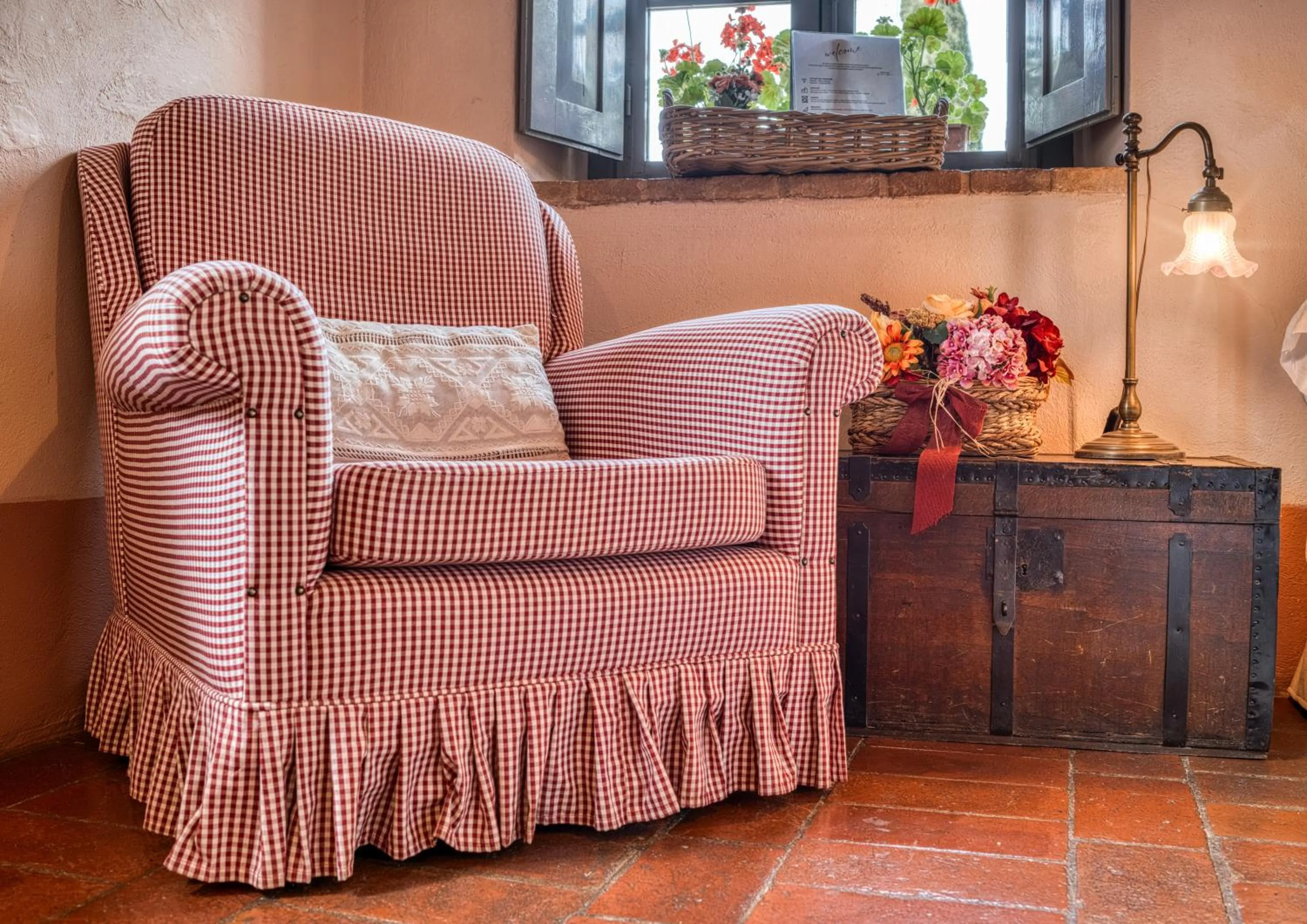 Decorative detail in Borgo Argenina